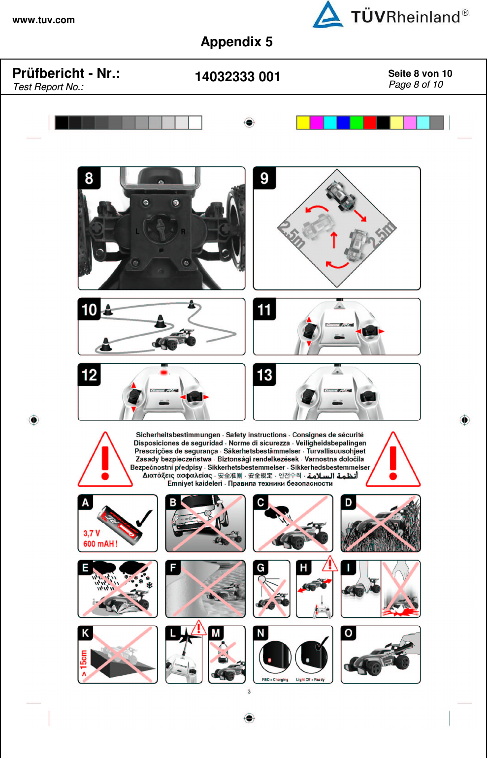 www.tuv.com Appendix 5  Prüfbericht - Nr.:  Test Report No.: 14032333 001 Seite 8 von 10 Page 8 of 10   