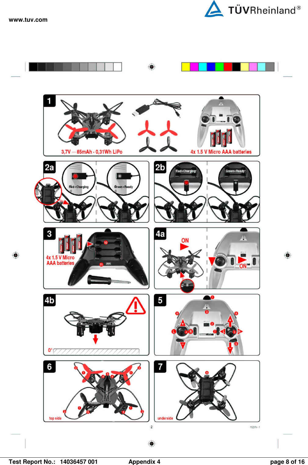 www.tuv.com   Test Report No.:  14036457 001  Appendix 4  page 8 of 16 