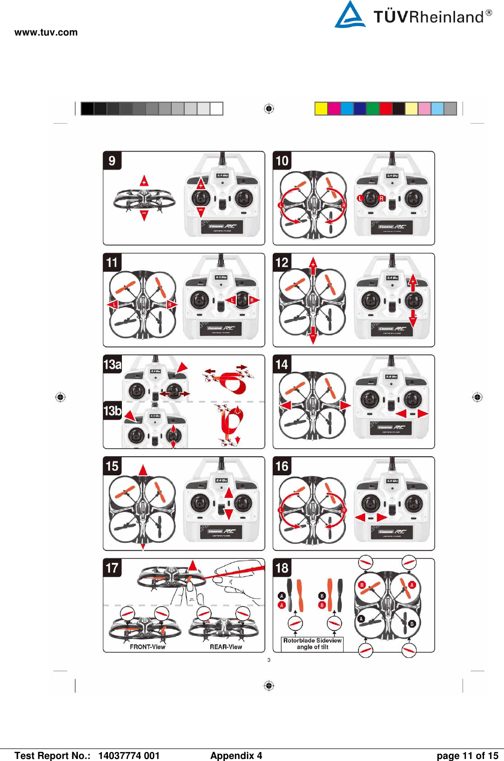 www.tuv.com   Test Report No.:  14037774 001  Appendix 4  page 11 of 15  