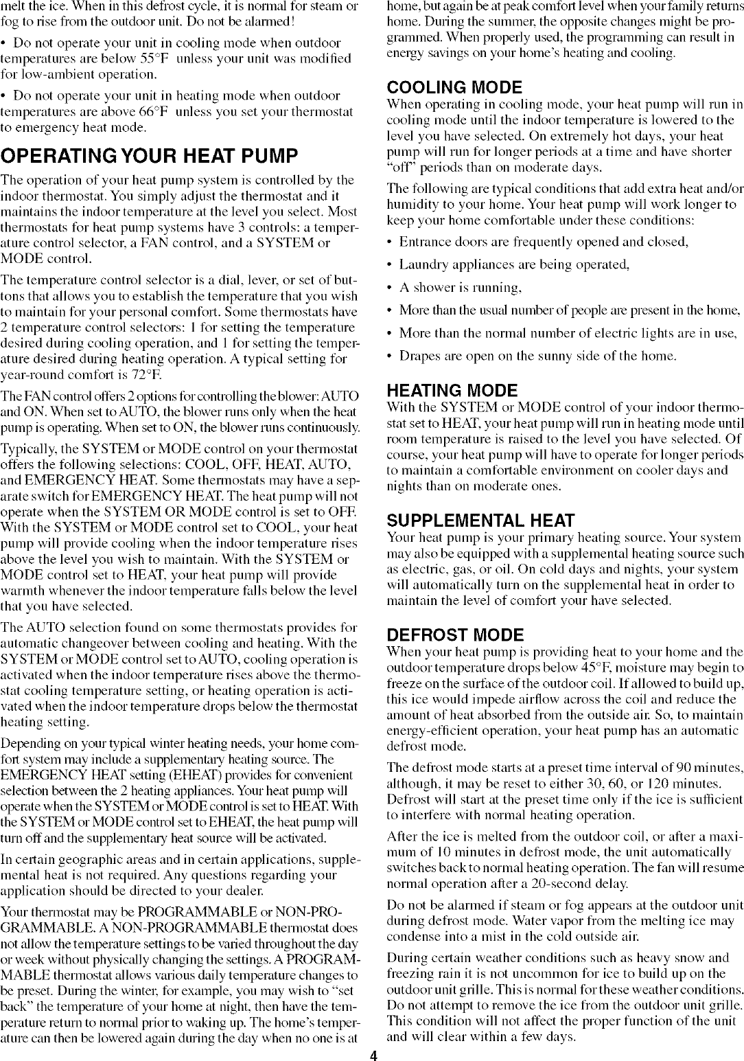 Page 4 of 8 - Carrier 38BYC030 SERIES310 User Manual  HEAT PUMP - Manuals And Guides L0408385