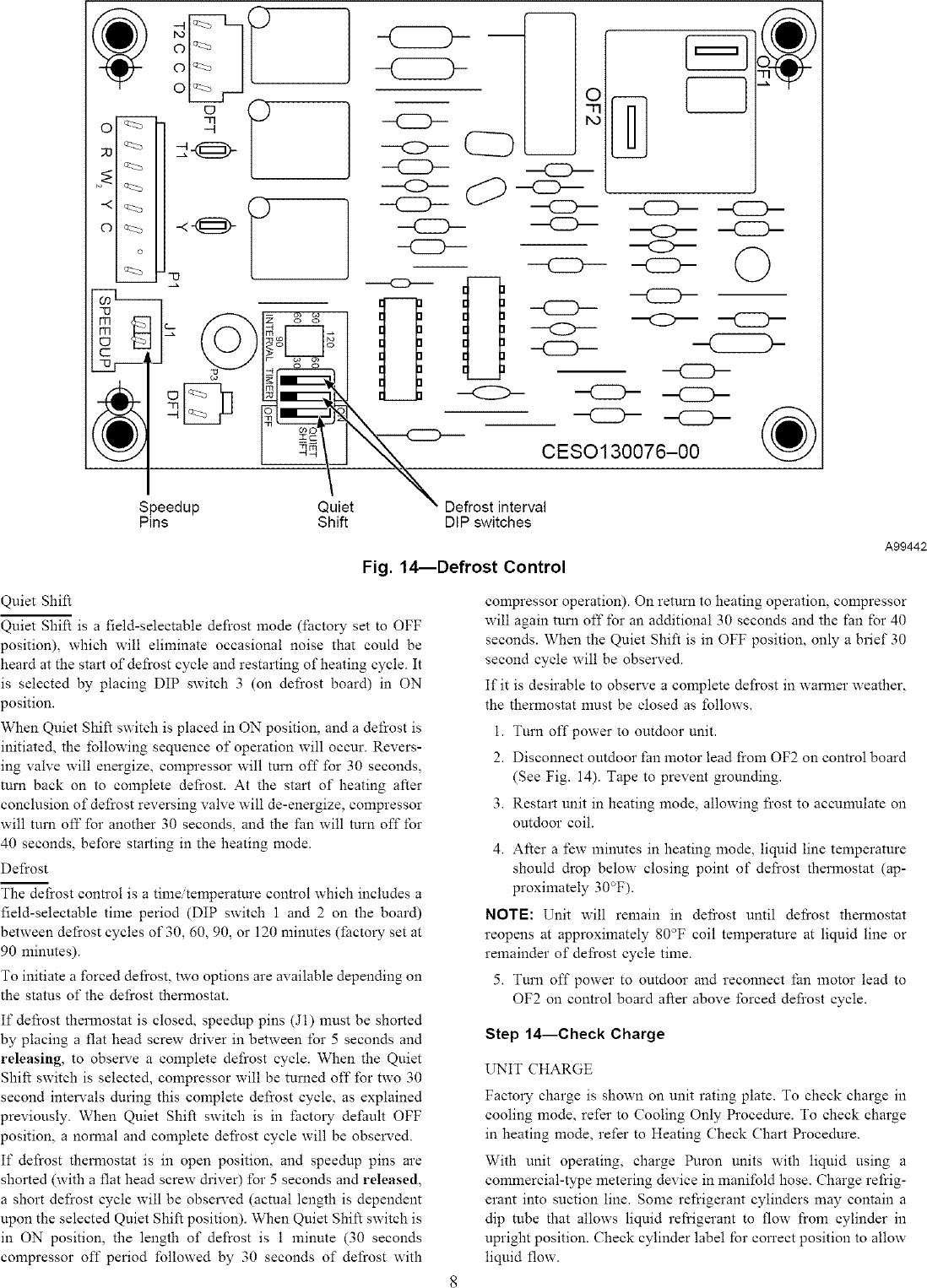 Page 8 of 12 - Carrier 38YXA030 SERIES330 User Manual  HEAT PUMP - Manuals And Guides L0411019