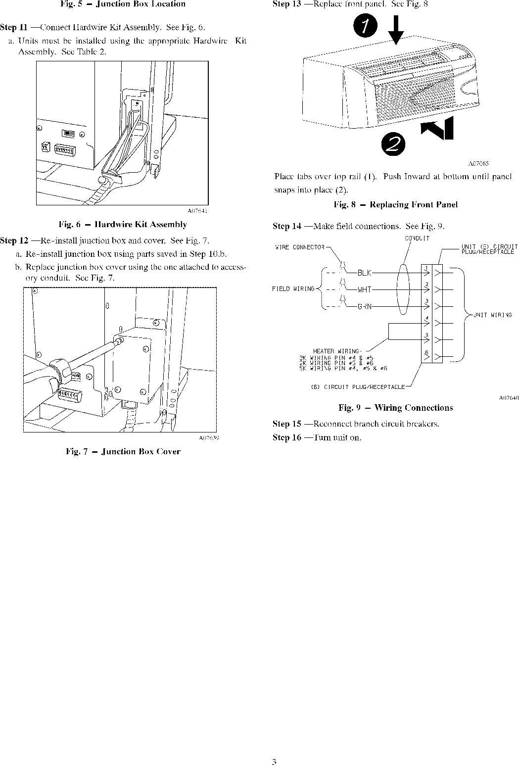 Page 4 of 4 - Carrier 52MEAU09301AA User Manual  PACKAGE UNIT - Manuals And Guides L0902497