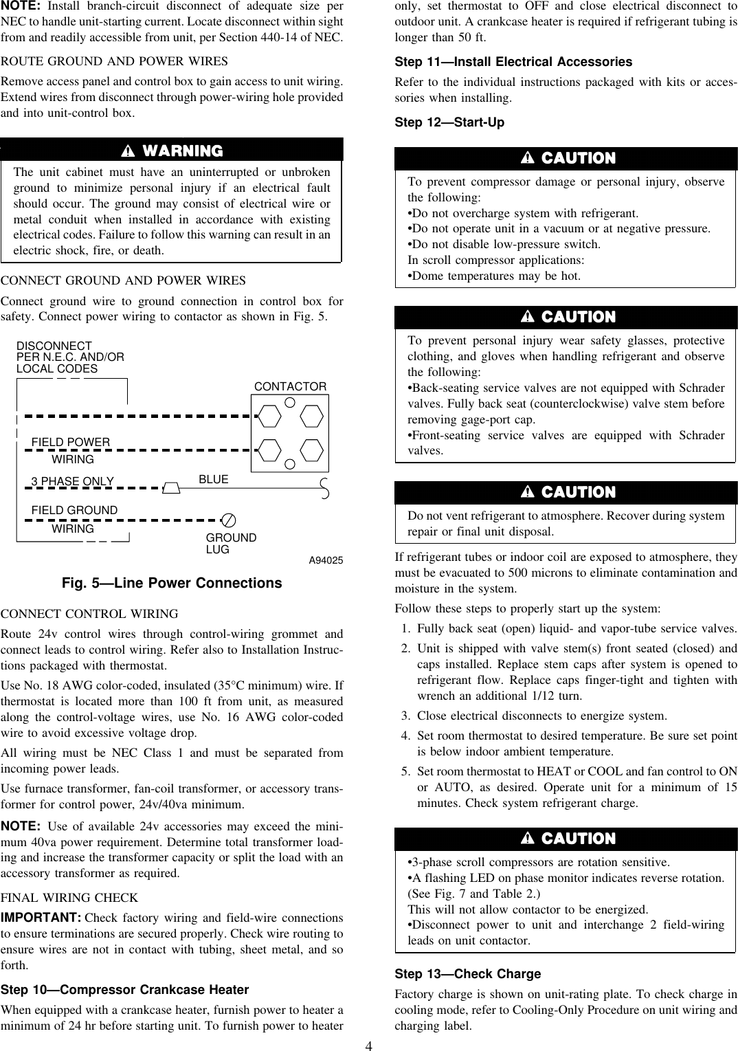 Page 4 of 8 - Carrier Carrier-10-Seer-Split-System-38Ycw-Users-Manual-  Carrier-10-seer-split-system-38ycw-users-manual