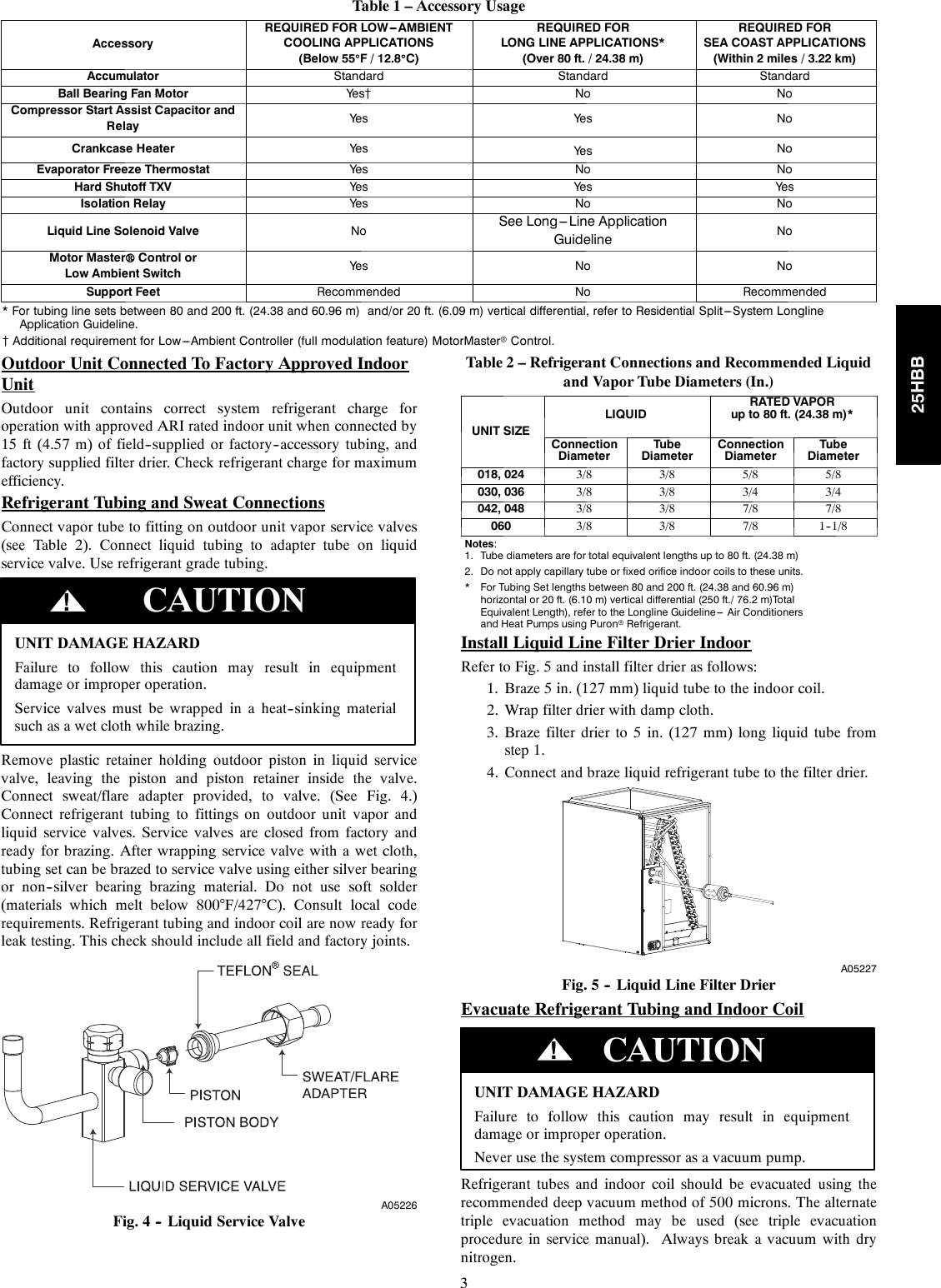 Page 3 of 8 - Carrier Carrier-25Hbb-Users-Manual- 25hbb-1si  Carrier-25hbb-users-manual