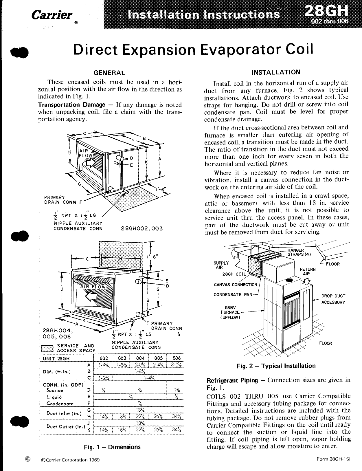 Page 1 of 2 - Carrier Carrier-28Gh-Users-Manual- Carrier-28gh-users-manual