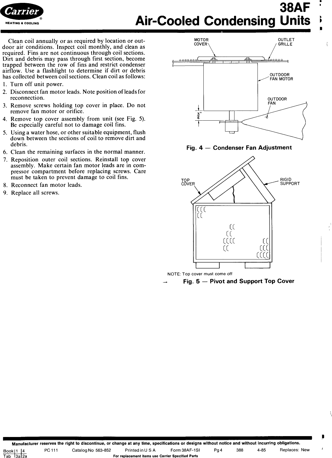 Page 4 of 6 - Carrier Carrier-38Af-Users-Manual- Carrier-38af-users-manual