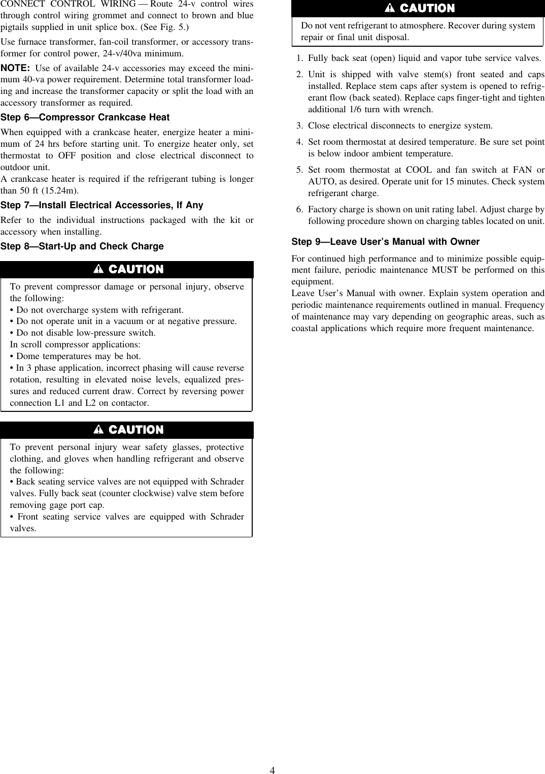 Page 4 of 6 - Carrier Carrier-38Ckb-Users-Manual-  Carrier-38ckb-users-manual