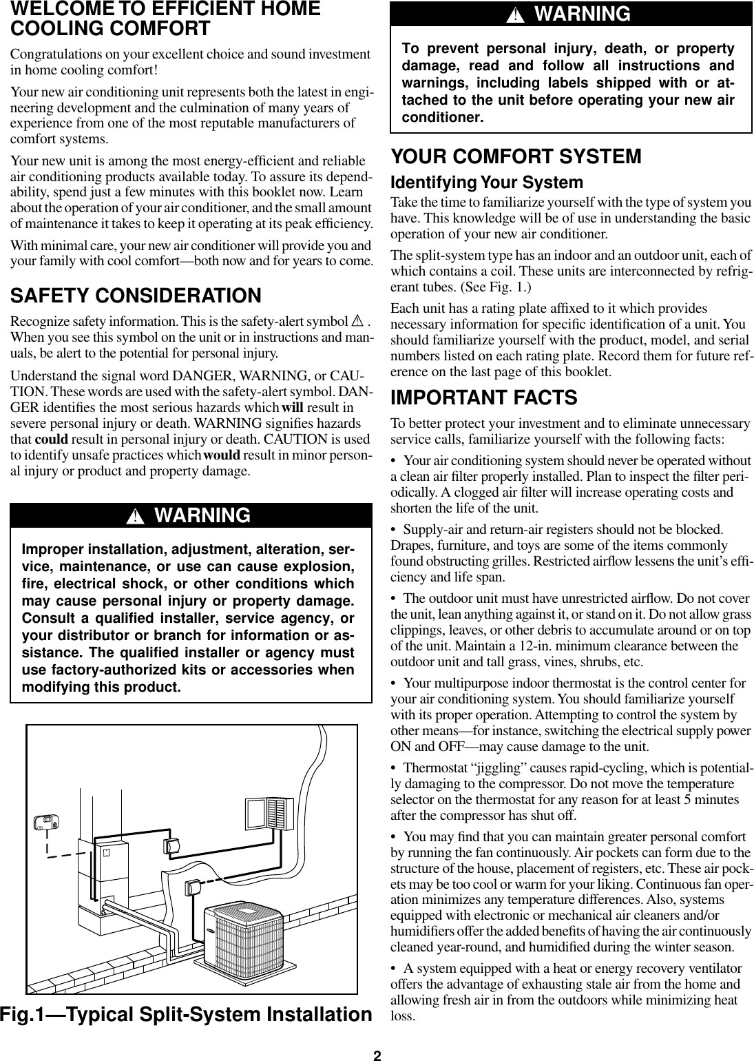 Page 2 of 8 - Carrier Carrier-38Ckc-Users-Manual-  Carrier-38ckc-users-manual