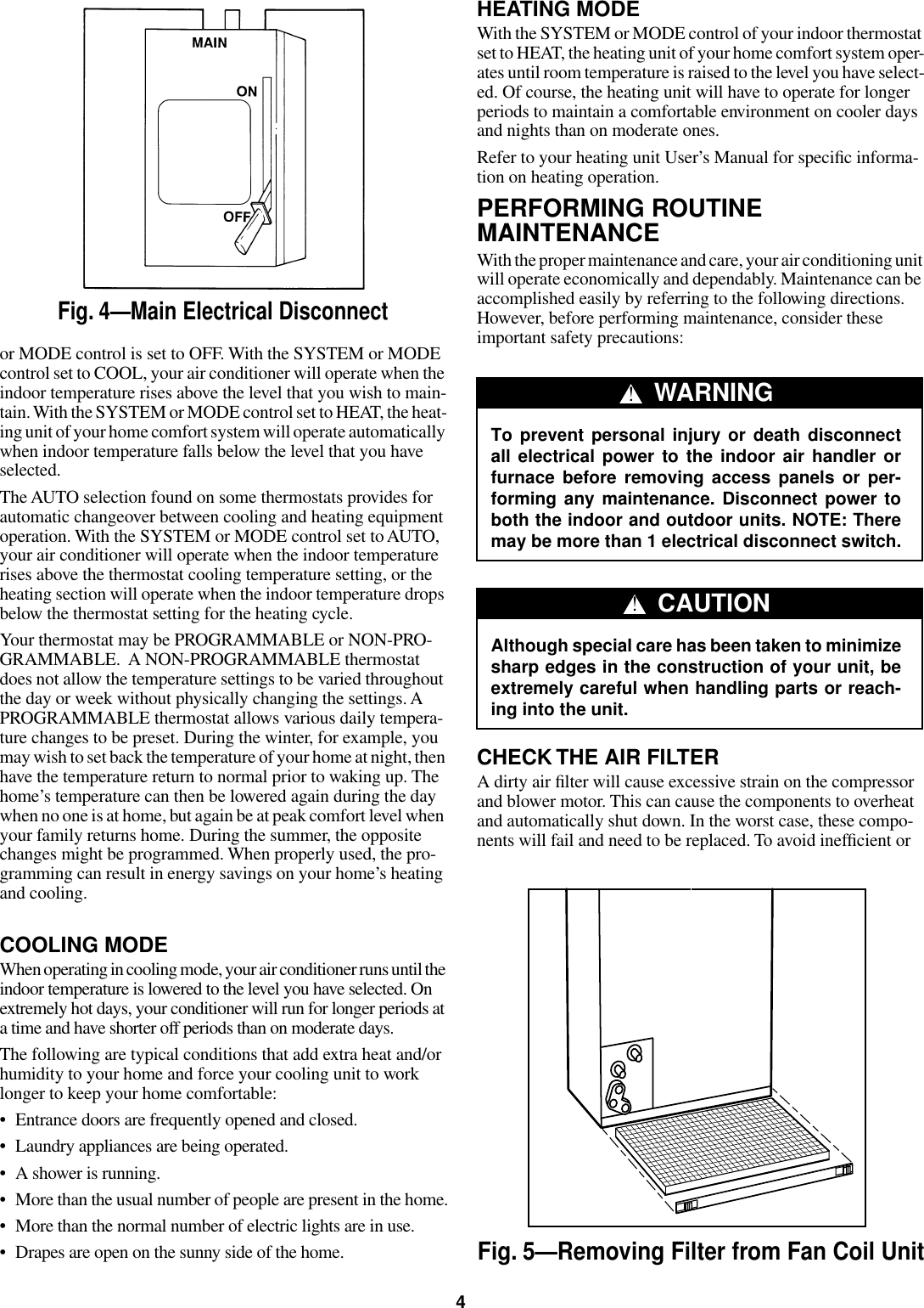 Page 4 of 8 - Carrier Carrier-38Ckc-Users-Manual-  Carrier-38ckc-users-manual