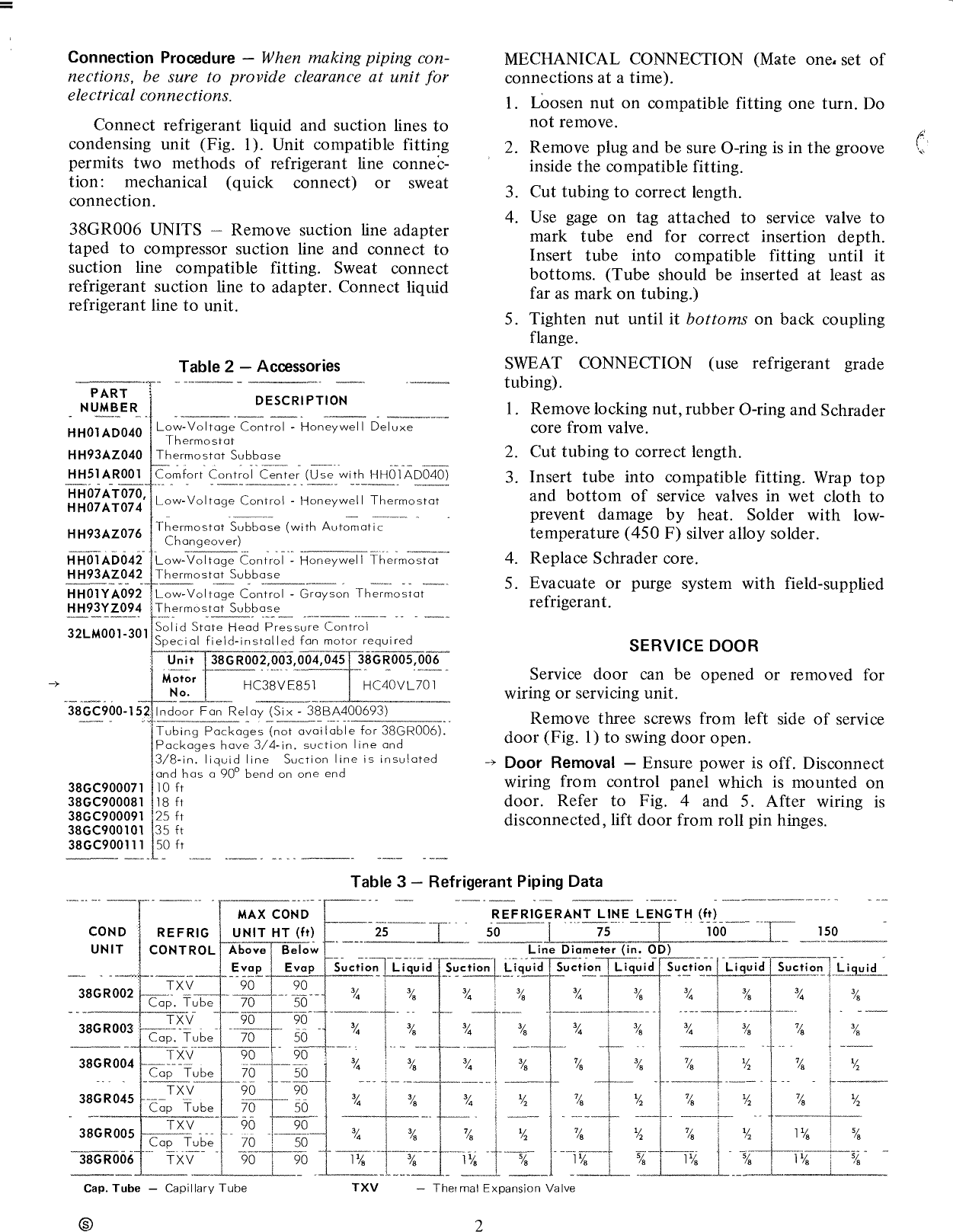 Page 2 of 11 - Carrier Carrier-38Gr-Users-Manual-  Carrier-38gr-users-manual