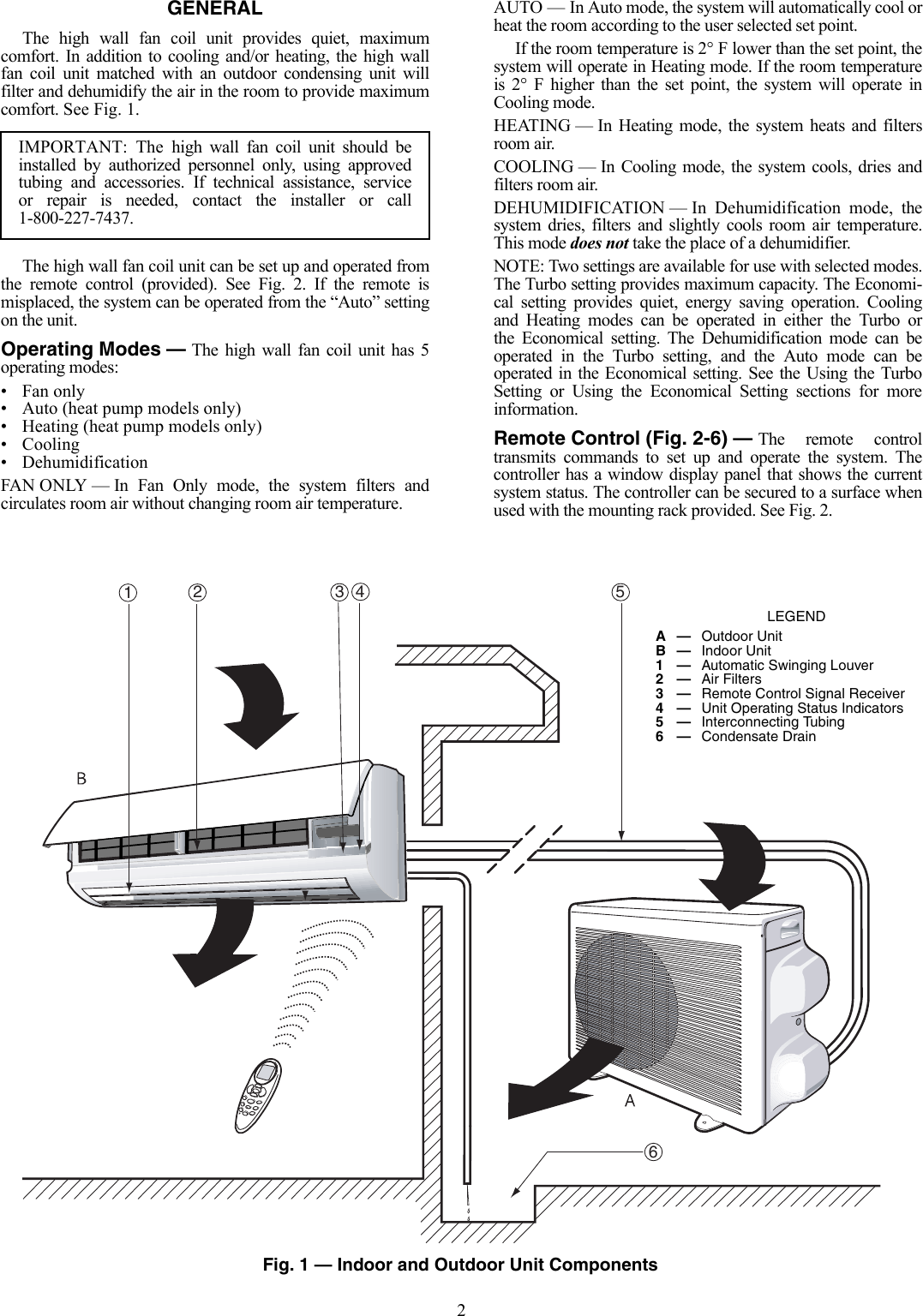 Page 2 of 12 - Carrier Carrier-38Hdf-40Qnc-Owners-Manual- Om3840-6 Reprint 406  Carrier-38hdf-40qnc-owners-manual