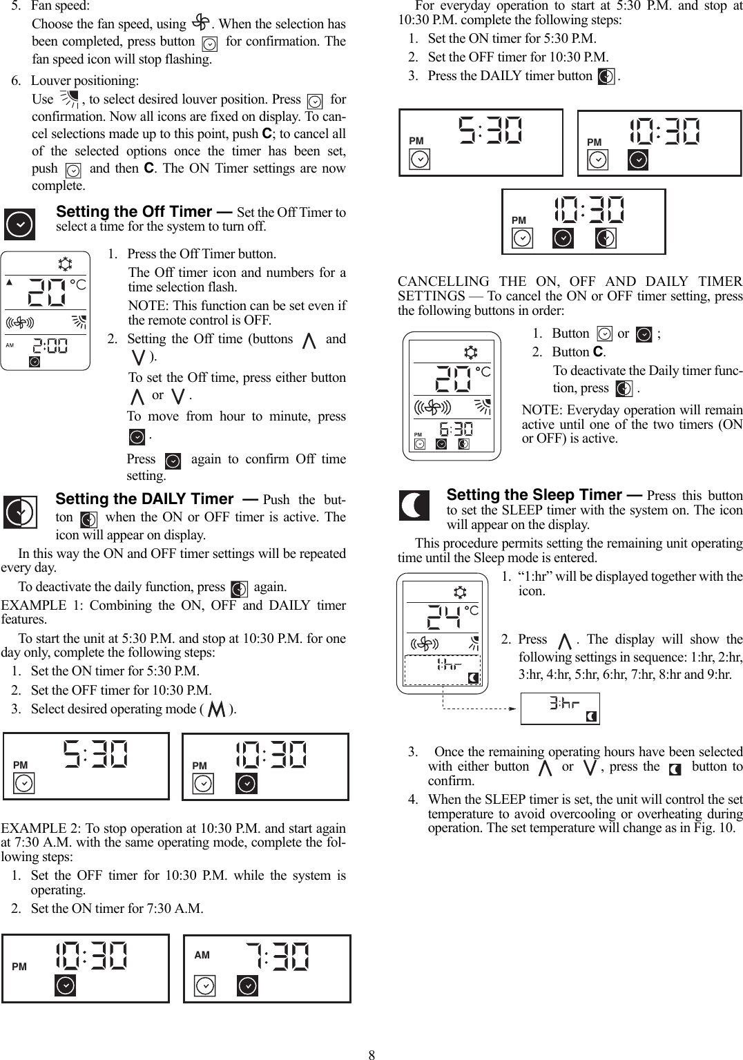 Page 8 of 12 - Carrier Carrier-38Hdf-40Qnc-Owners-Manual- Om3840-6 Reprint 406  Carrier-38hdf-40qnc-owners-manual
