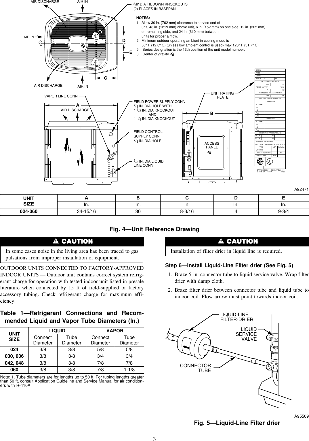 Page 3 of 8 - Carrier Carrier-38Txa-Users-Manual-  Carrier-38txa-users-manual