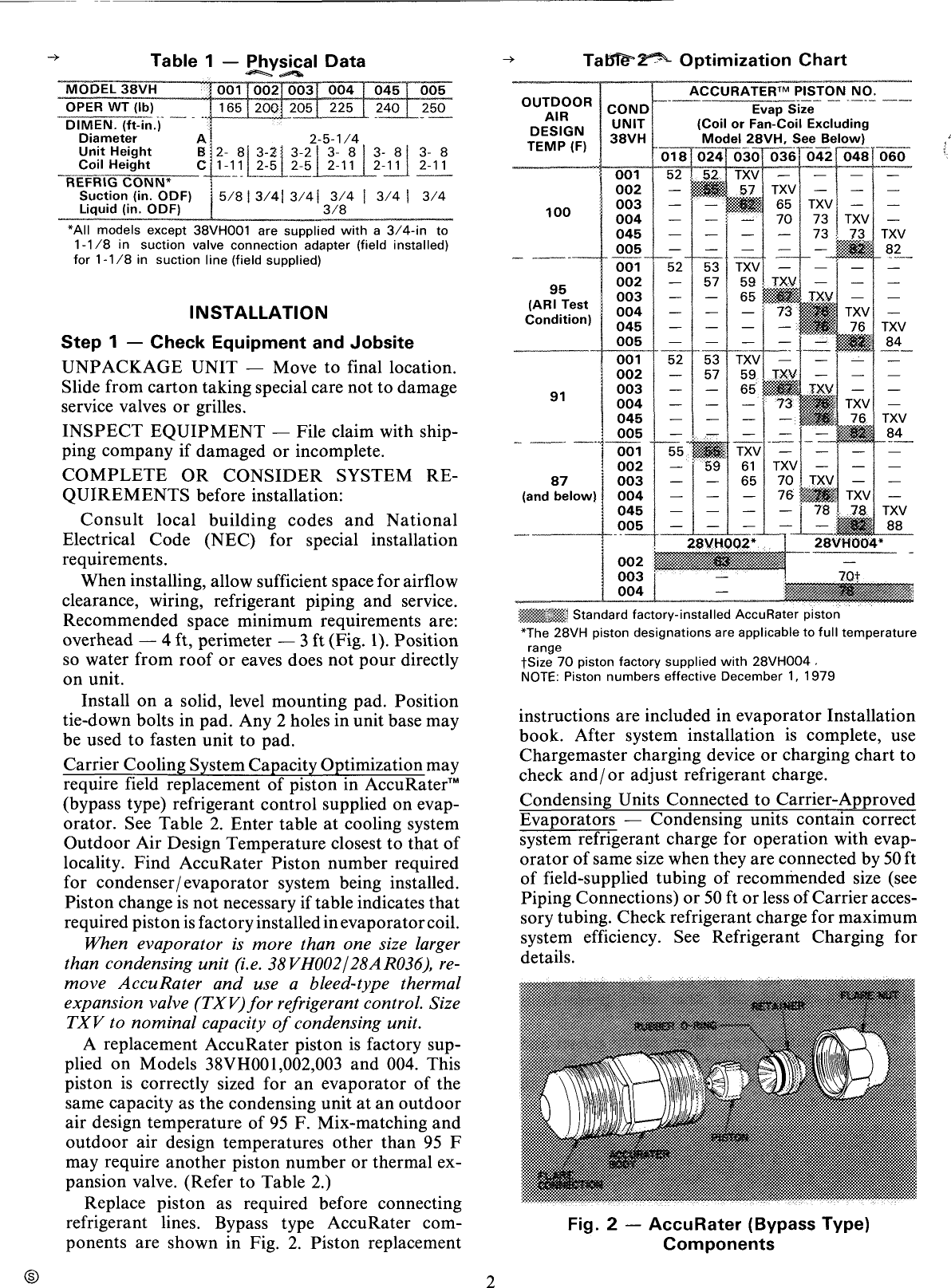 Page 2 of 12 - Carrier Carrier-38Vh-Users-Manual-  Carrier-38vh-users-manual