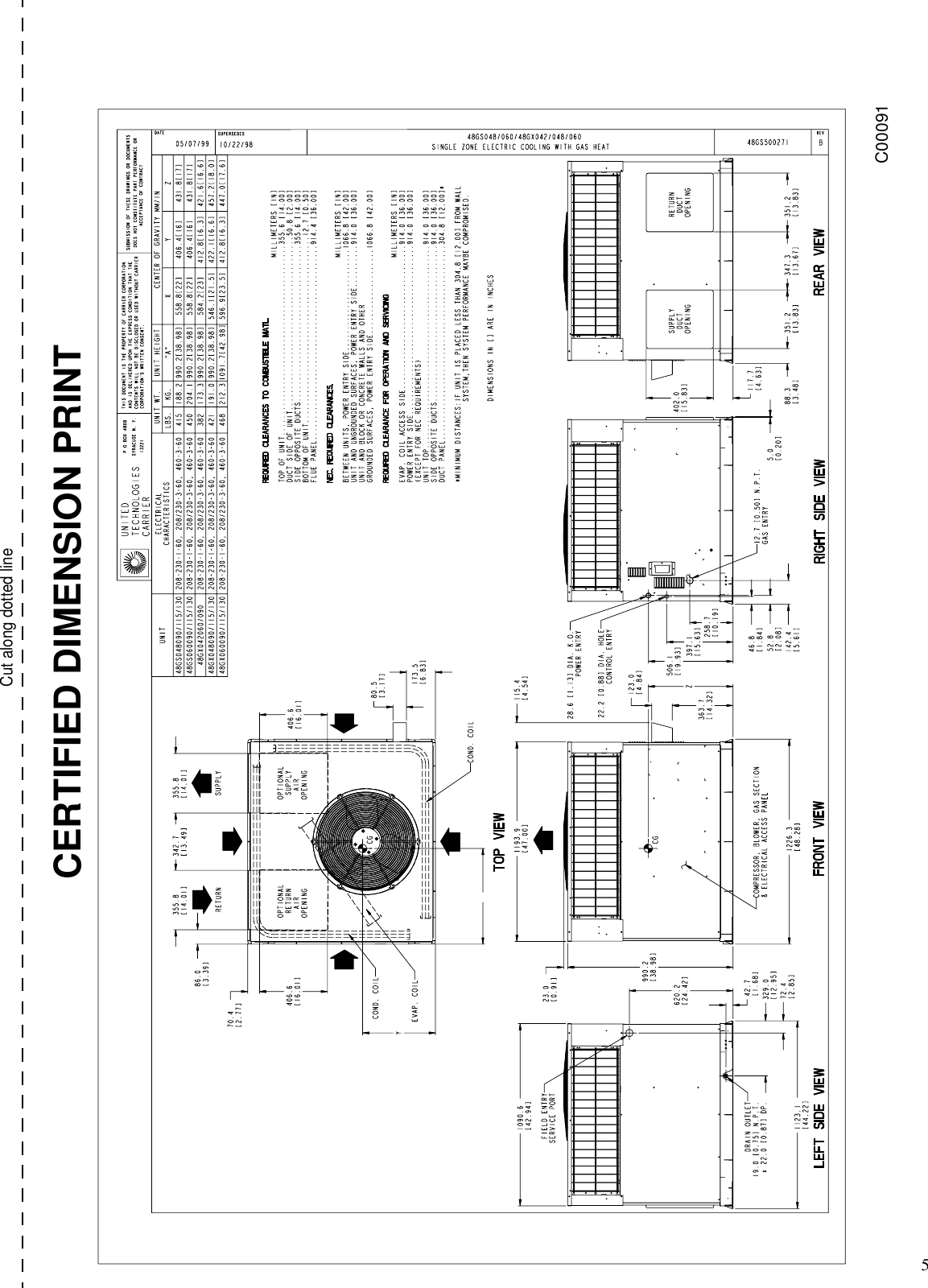 Page 5 of 8 - Carrier Carrier-48Gsn018-060-Users-Manual-  Carrier-48gsn018-060-users-manual