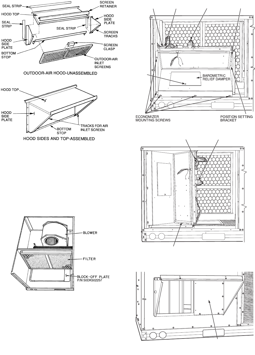 carrier manual outside air damper