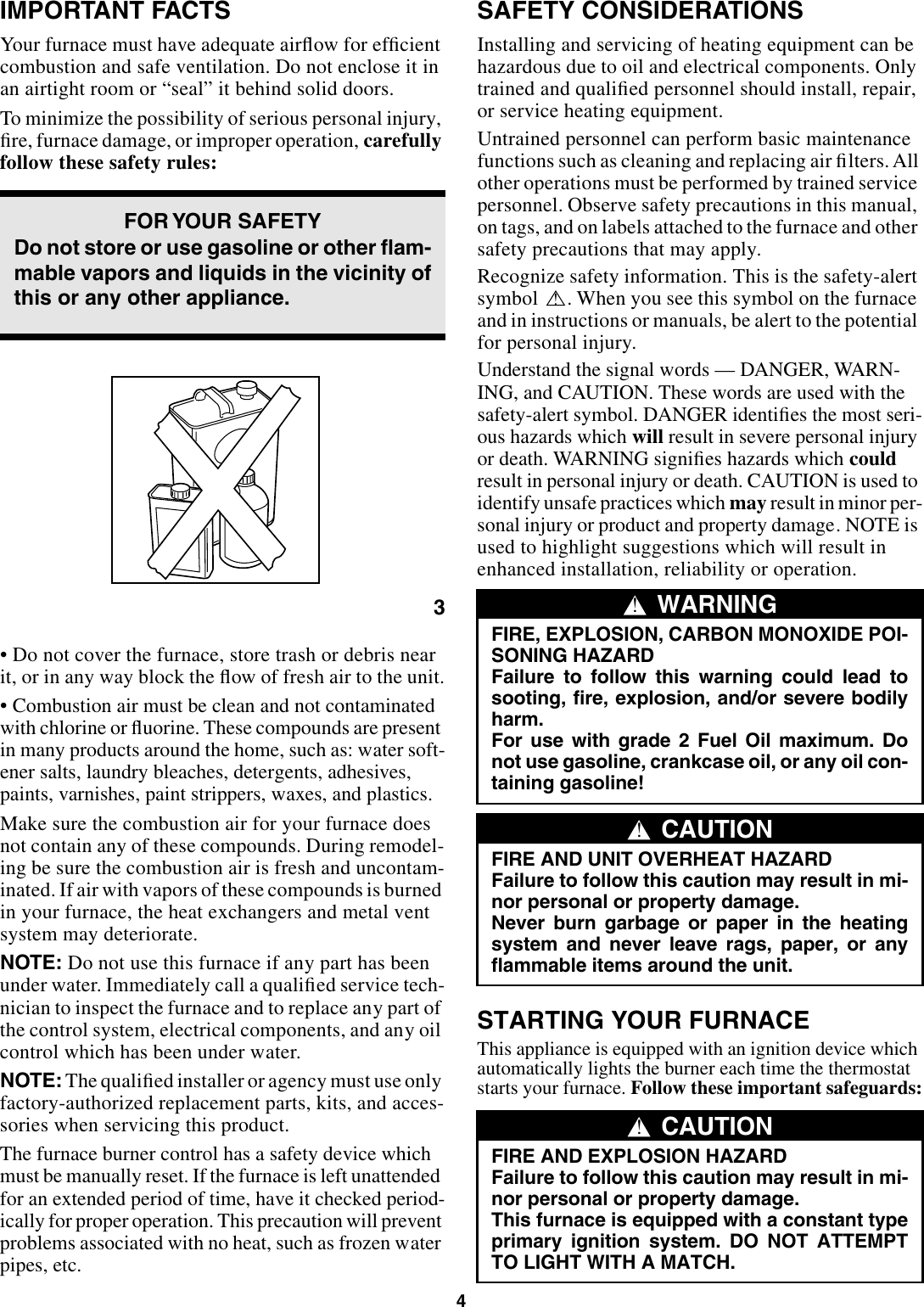 Page 4 of 8 - Carrier Carrier-58Cla-Users-Manual- Carrier-58cla-users-manual
