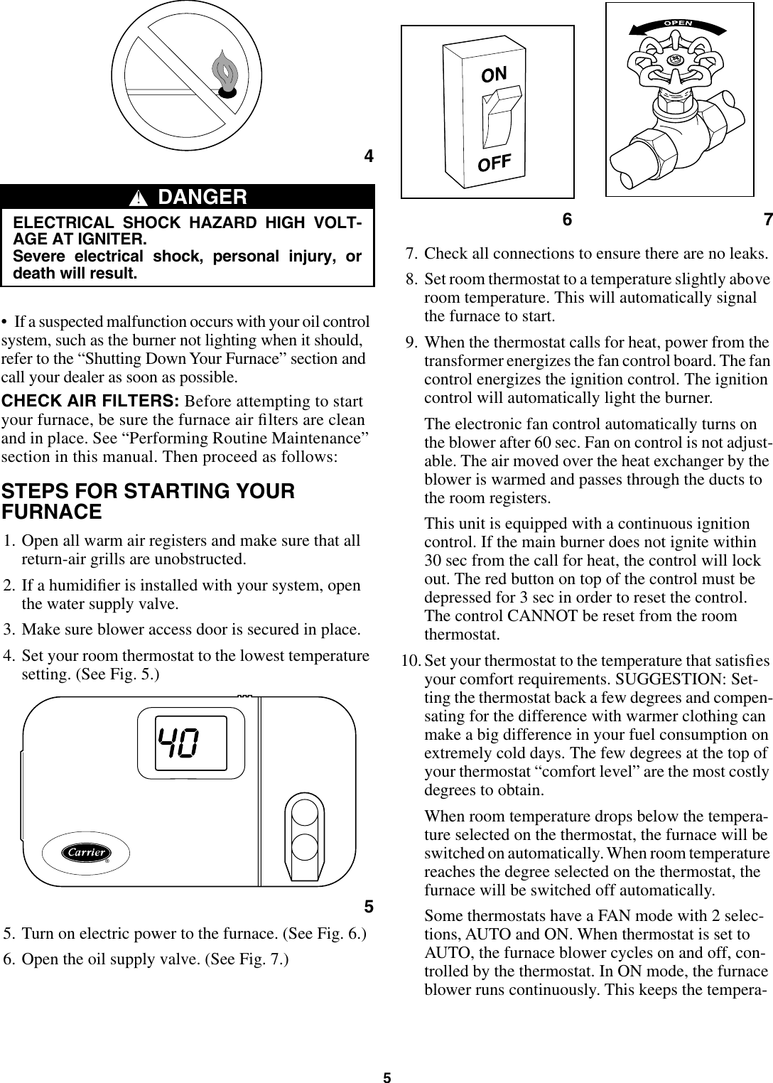 Page 5 of 8 - Carrier Carrier-58Cla-Users-Manual- Carrier-58cla-users-manual