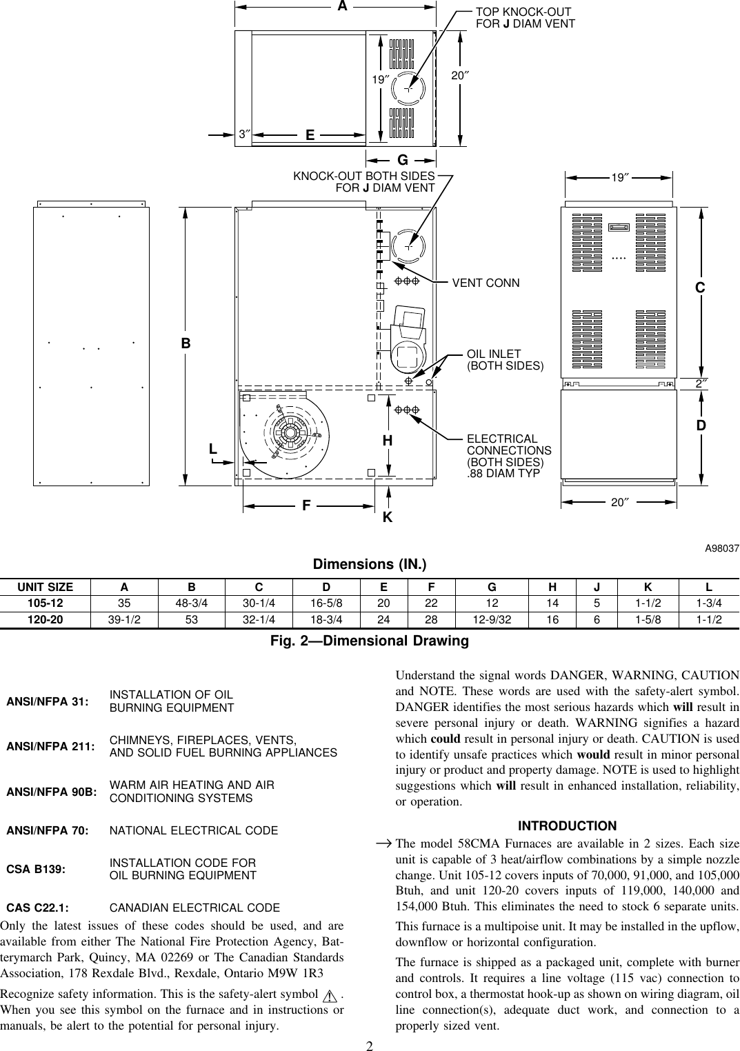 Page 2 of 12 - Carrier Carrier-58Cma-Users-Manual-  Carrier-58cma-users-manual