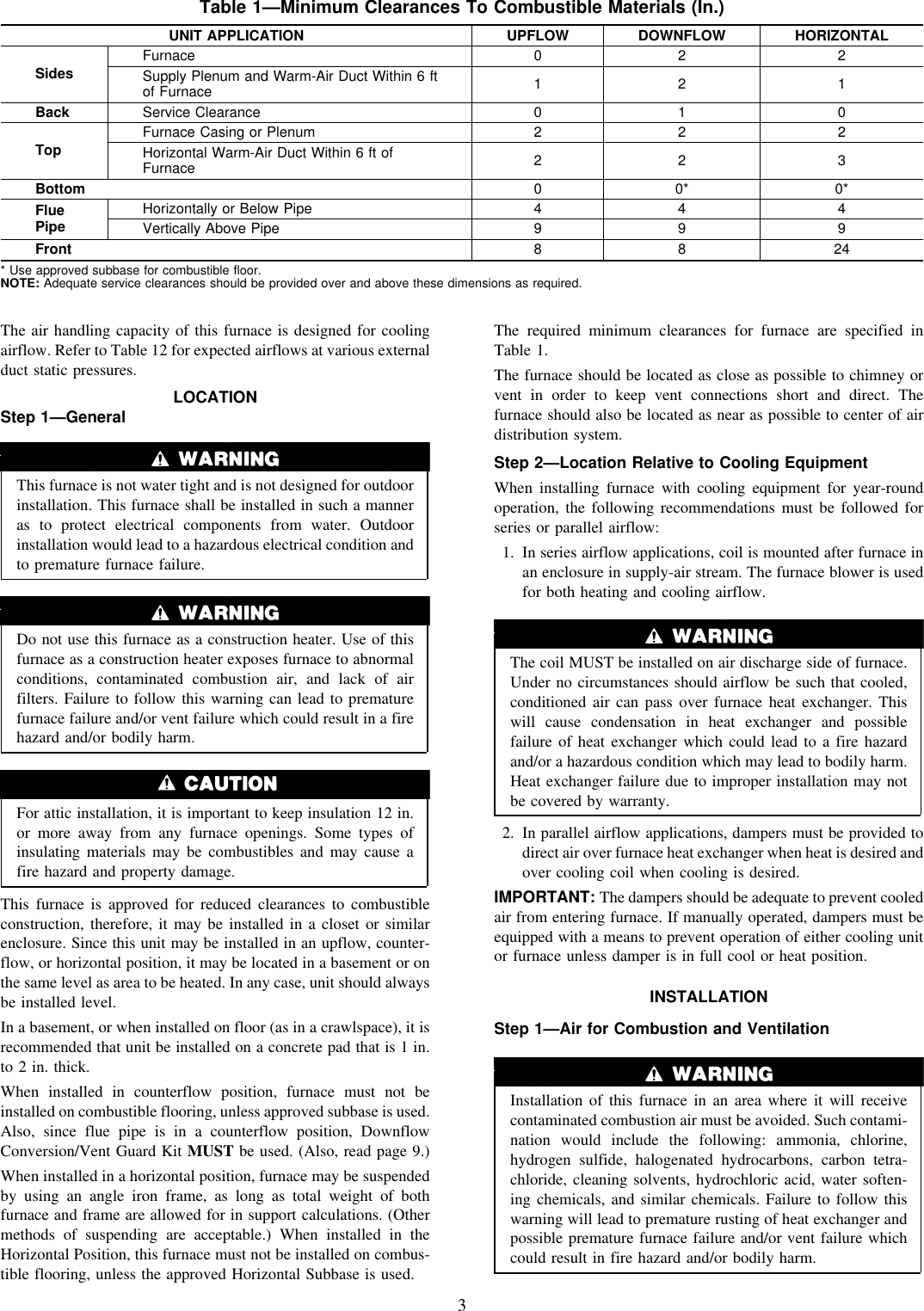 Page 3 of 12 - Carrier Carrier-58Cma-Users-Manual-  Carrier-58cma-users-manual