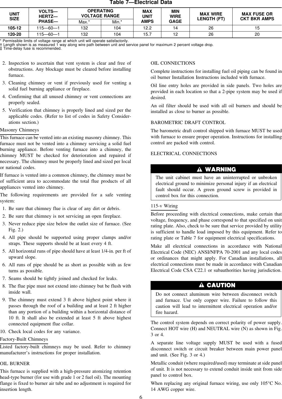 Page 6 of 12 - Carrier Carrier-58Cma-Users-Manual-  Carrier-58cma-users-manual