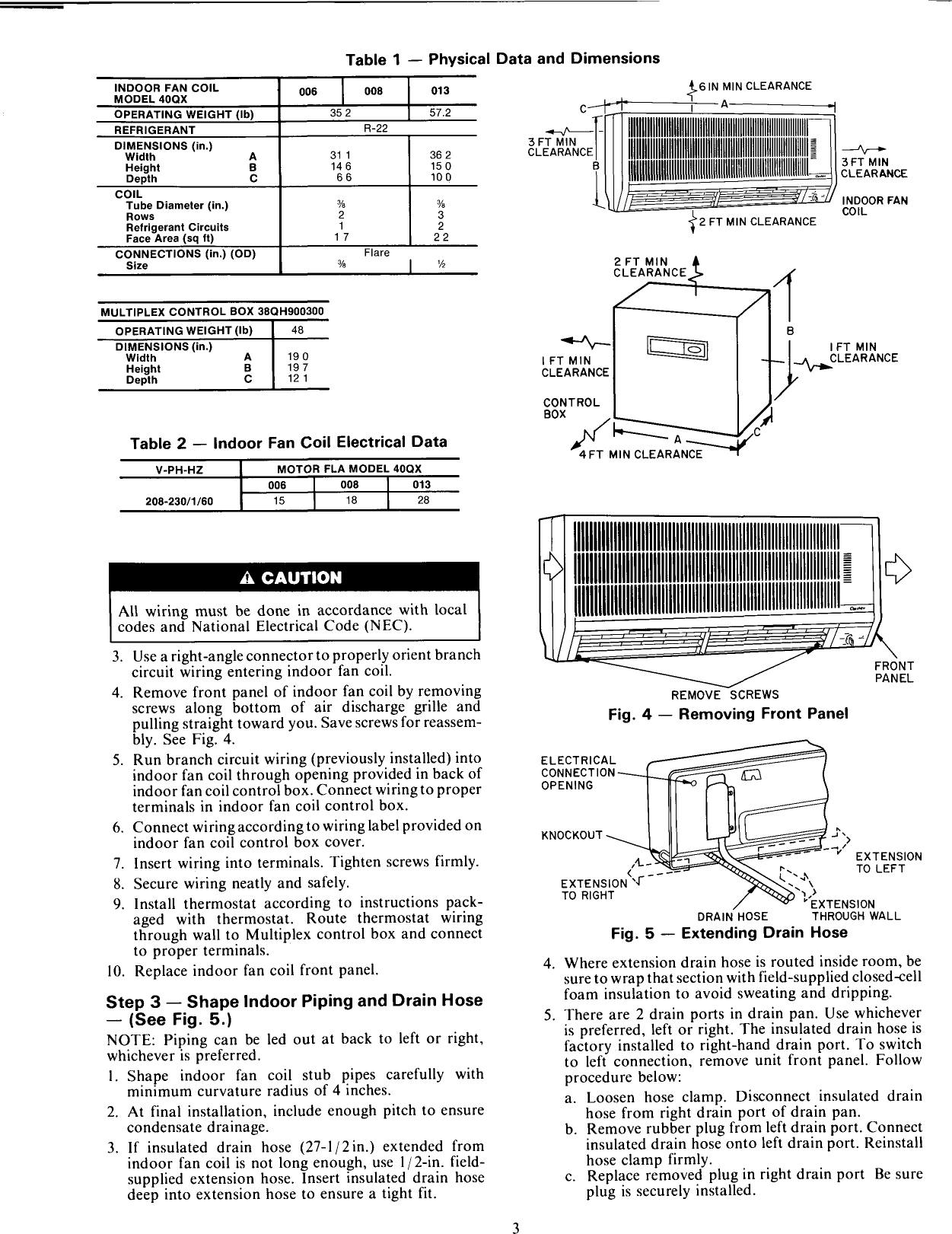Page 3 of 8 - Carrier Carrier-Air-Cooled-Condensing-Unit-38Eh-Users-Manual-  Carrier-air-cooled-condensing-unit-38eh-users-manual