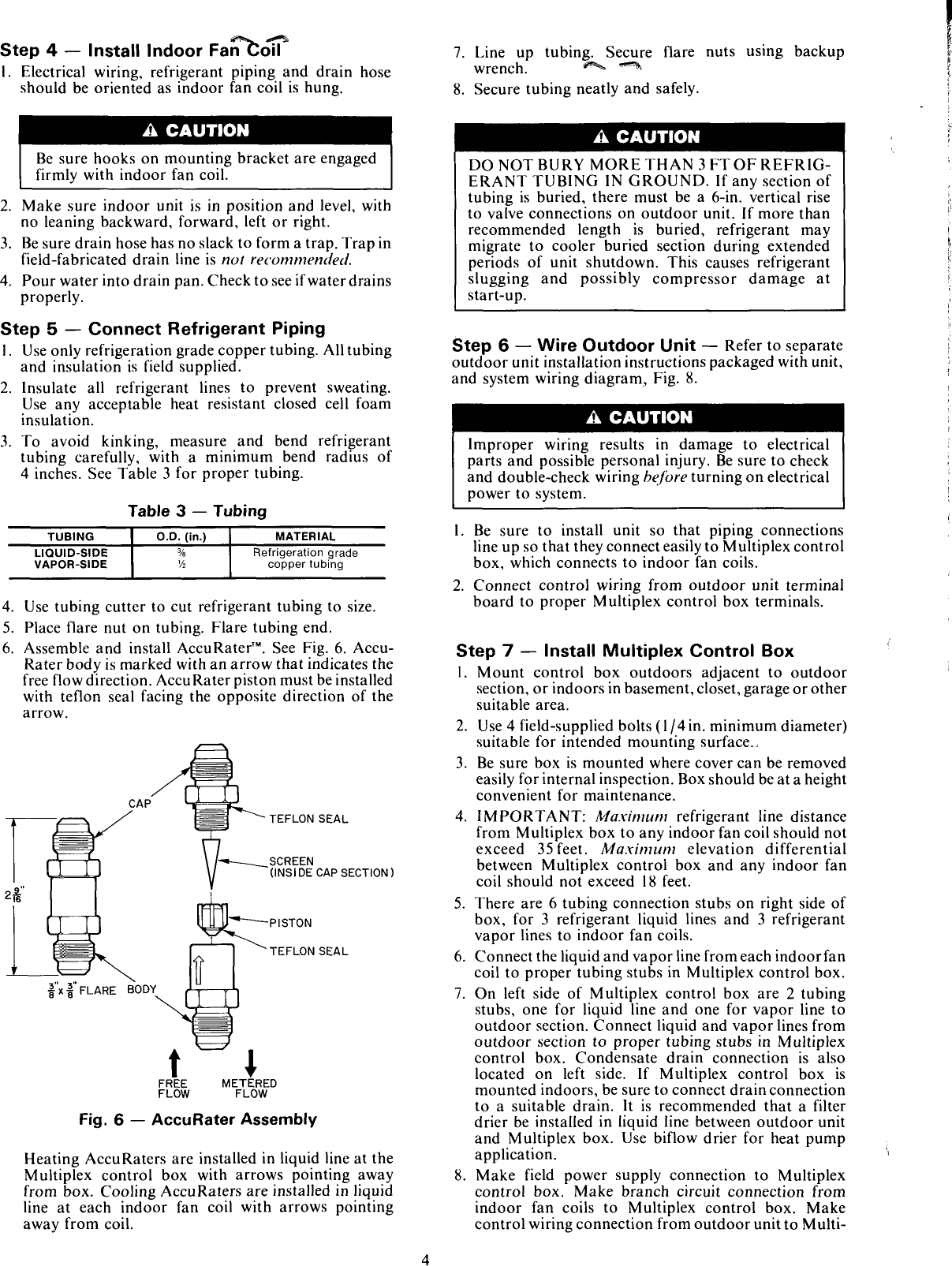 Page 4 of 8 - Carrier Carrier-Air-Cooled-Condensing-Unit-38Eh-Users-Manual-  Carrier-air-cooled-condensing-unit-38eh-users-manual