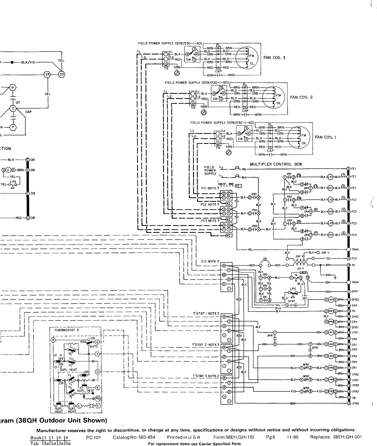 Page 8 of 8 - Carrier Carrier-Air-Cooled-Condensing-Unit-38Eh-Users-Manual-  Carrier-air-cooled-condensing-unit-38eh-users-manual