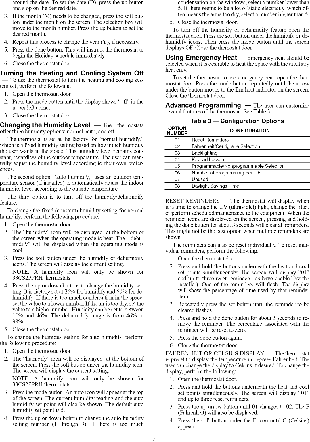 Page 4 of 7 - Carrier Carrier-Edge-Pro-33Cs-Users-Manual-  Carrier-edge-pro-33cs-users-manual