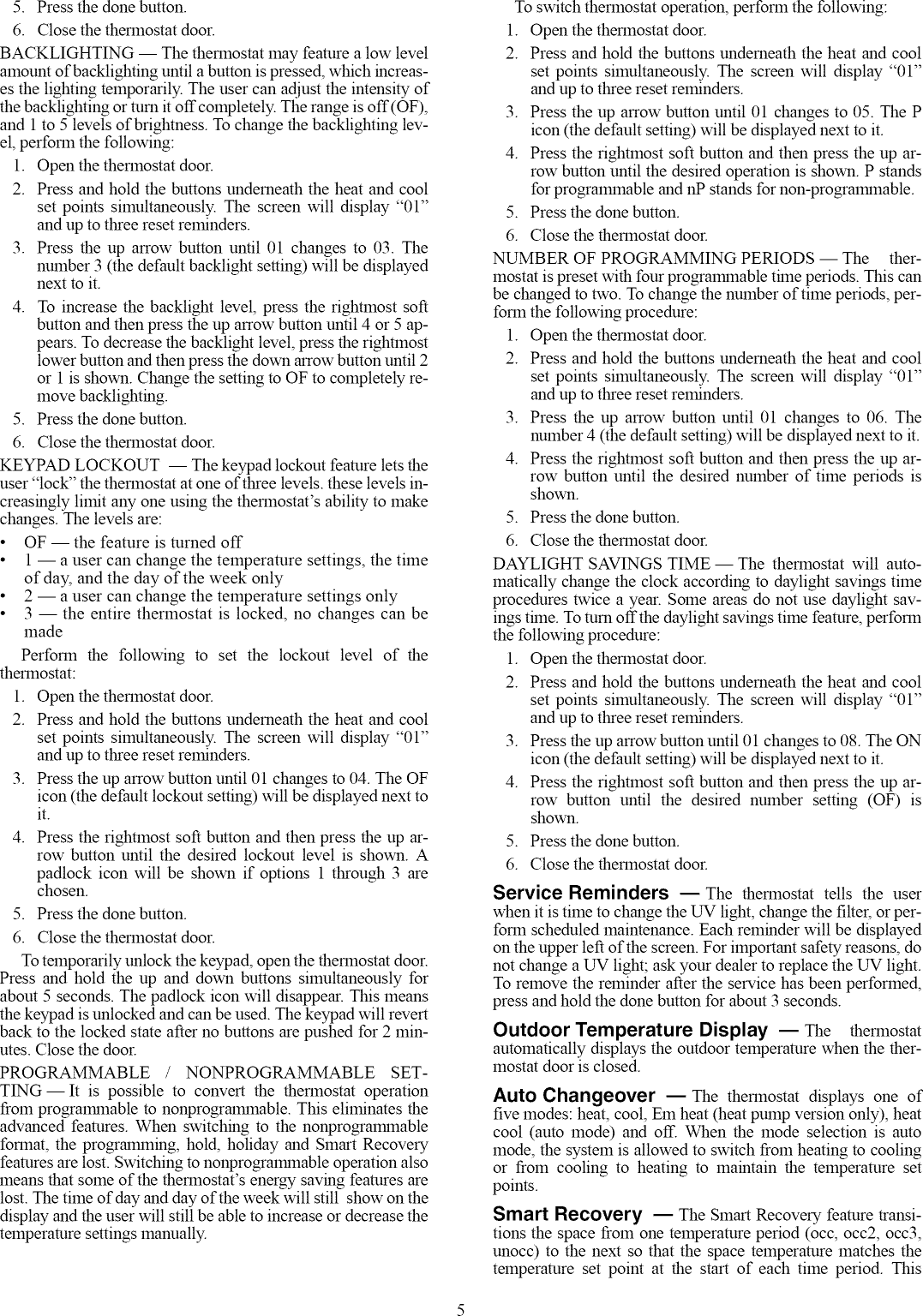 Page 5 of 7 - Carrier Carrier-Edge-Pro-33Cs-Users-Manual-  Carrier-edge-pro-33cs-users-manual
