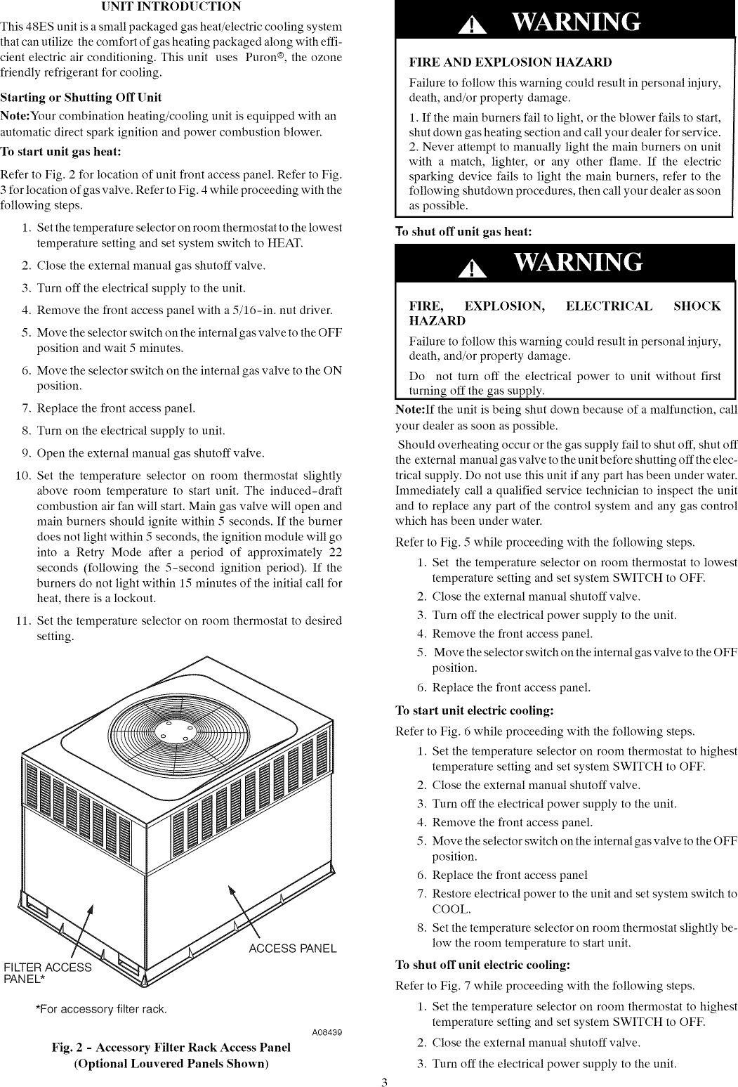 Page 3 of 10 - Carrier Carrier-Seer-48Es-Users-Manual-  Carrier-seer-48es-users-manual