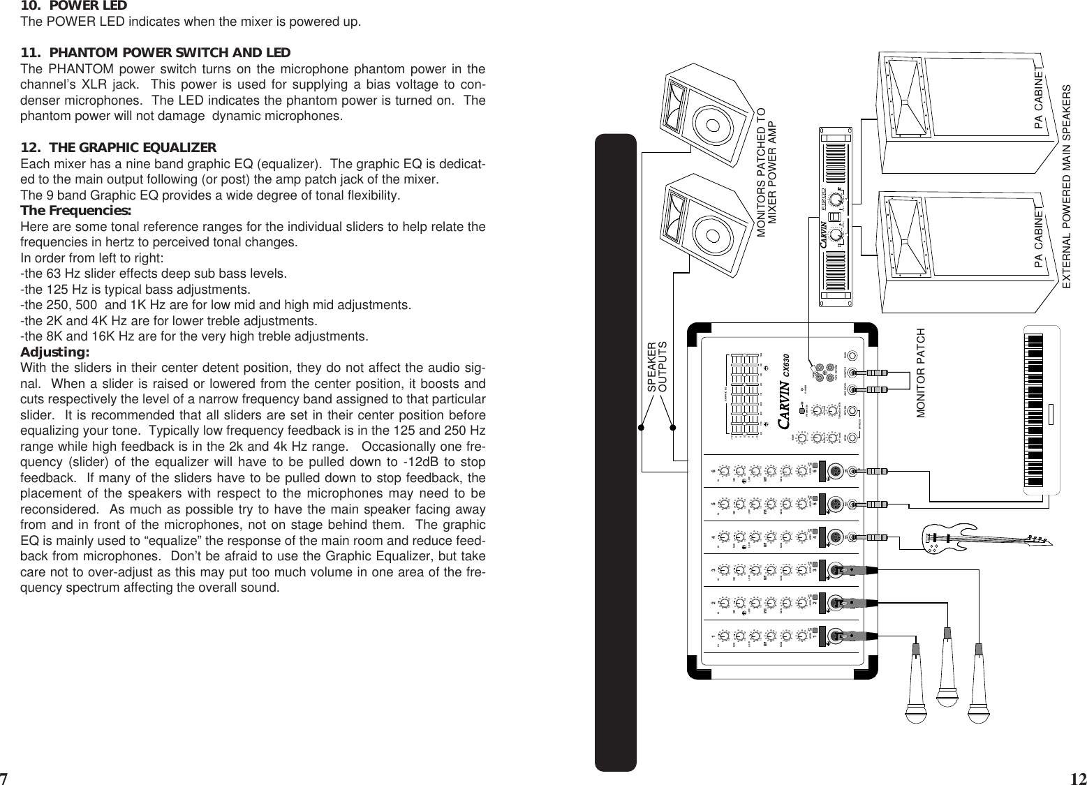 Page 11 of 12 - Carvin Carvin-Cx630-Owners-Manual CX4&6 Manual.6jun96