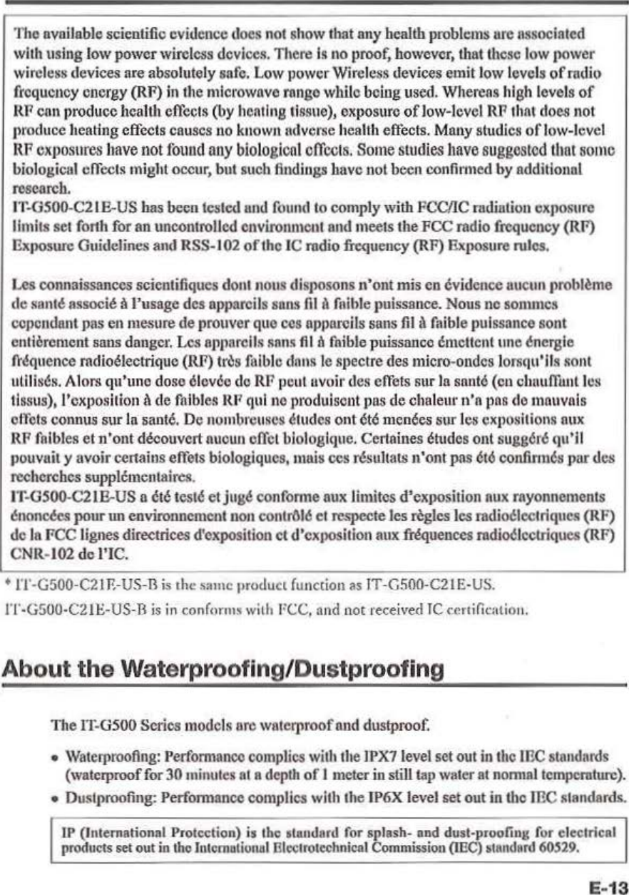 Page 15 of Casio Computer ITG500B Handheld Terminal User Manual 05