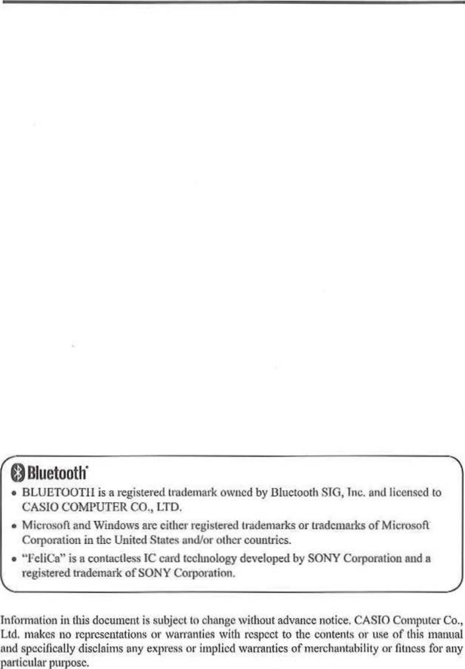 Page 2 of Casio Computer ITG500B Handheld Terminal User Manual 05