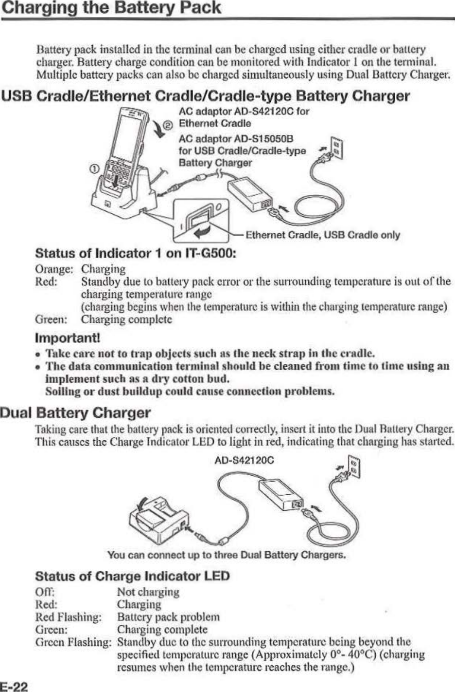 Page 24 of Casio Computer ITG500B Handheld Terminal User Manual 05