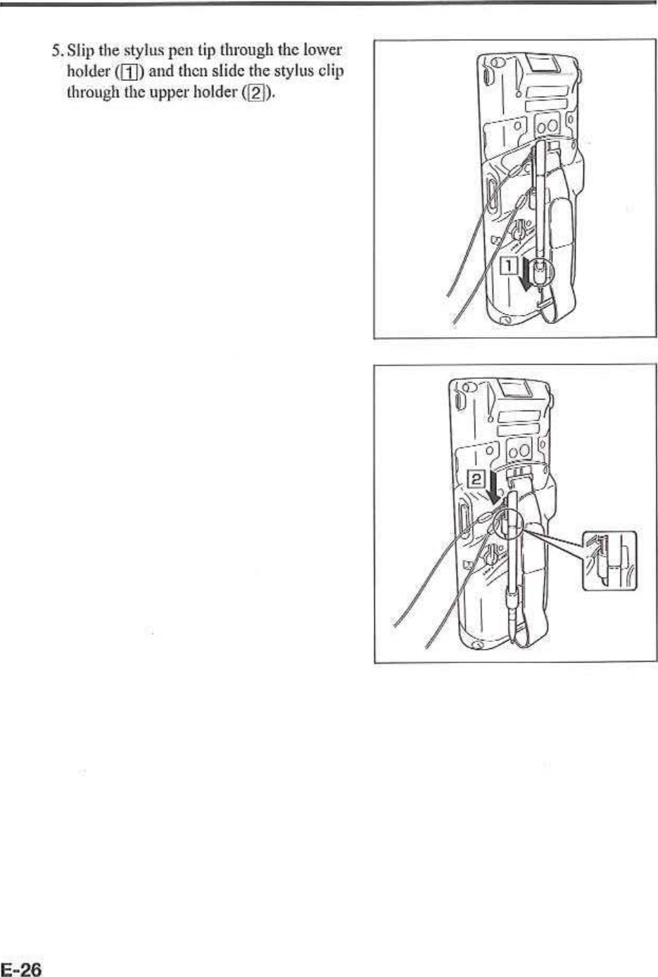 Page 28 of Casio Computer ITG500B Handheld Terminal User Manual 05