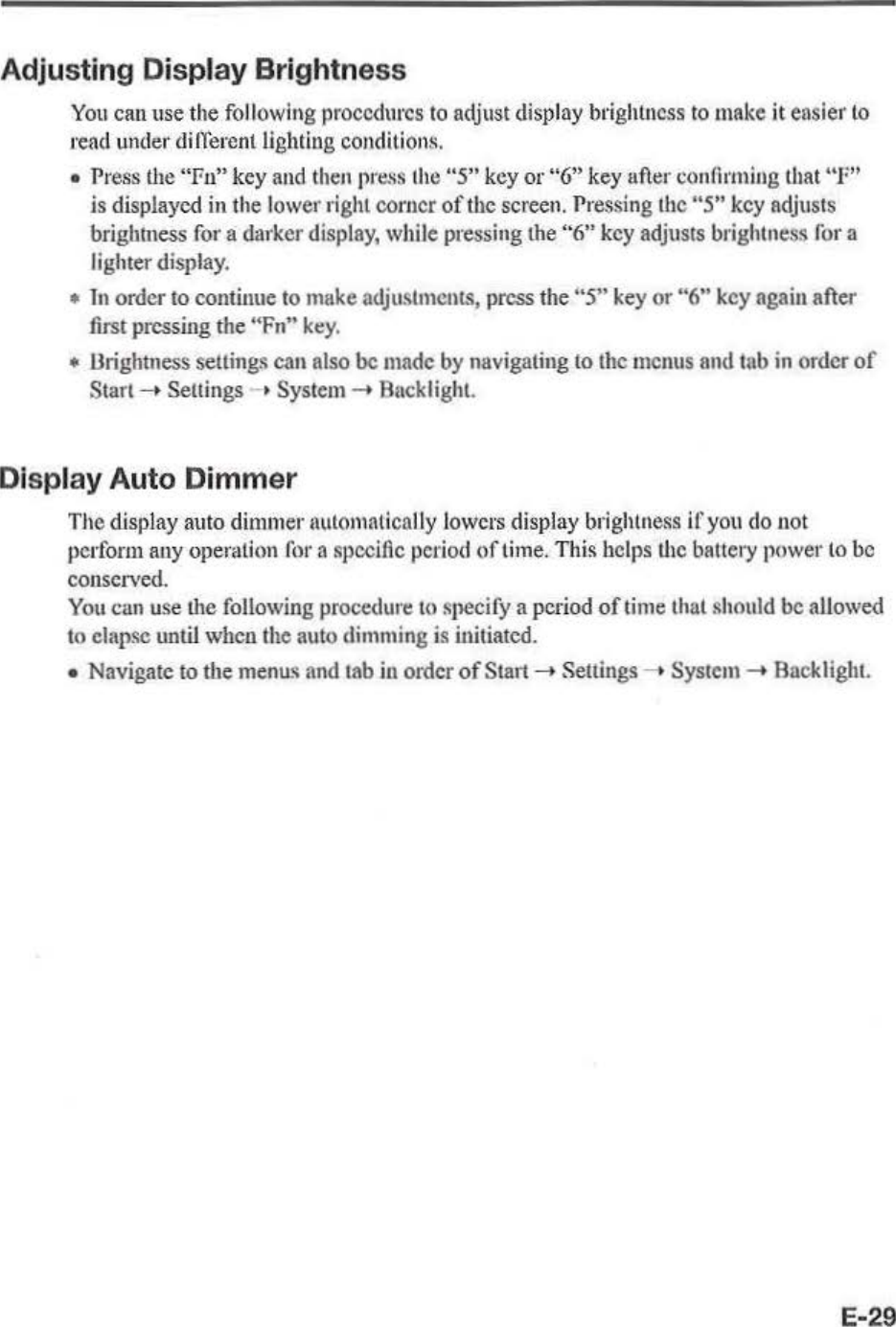 Page 31 of Casio Computer ITG500B Handheld Terminal User Manual 05