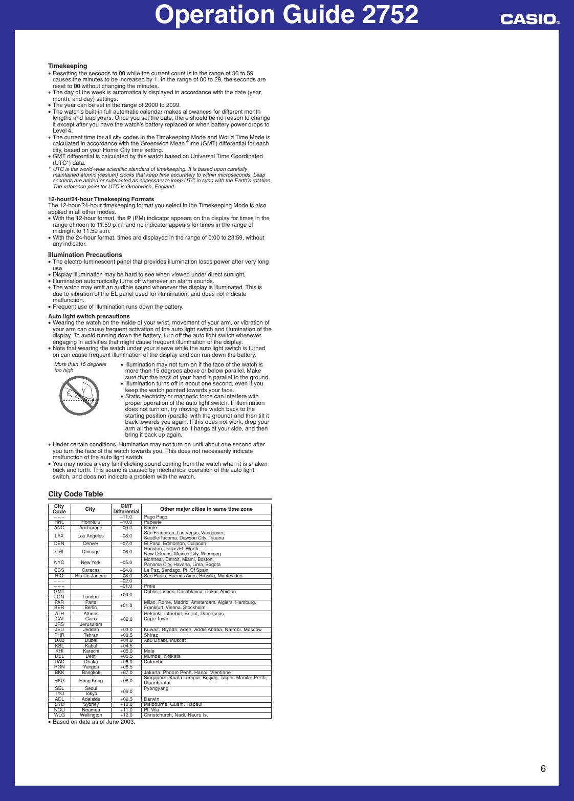 Page 6 of 6 - Casio Casio-2752-Users-Manual- QW-2752  Casio-2752-users-manual