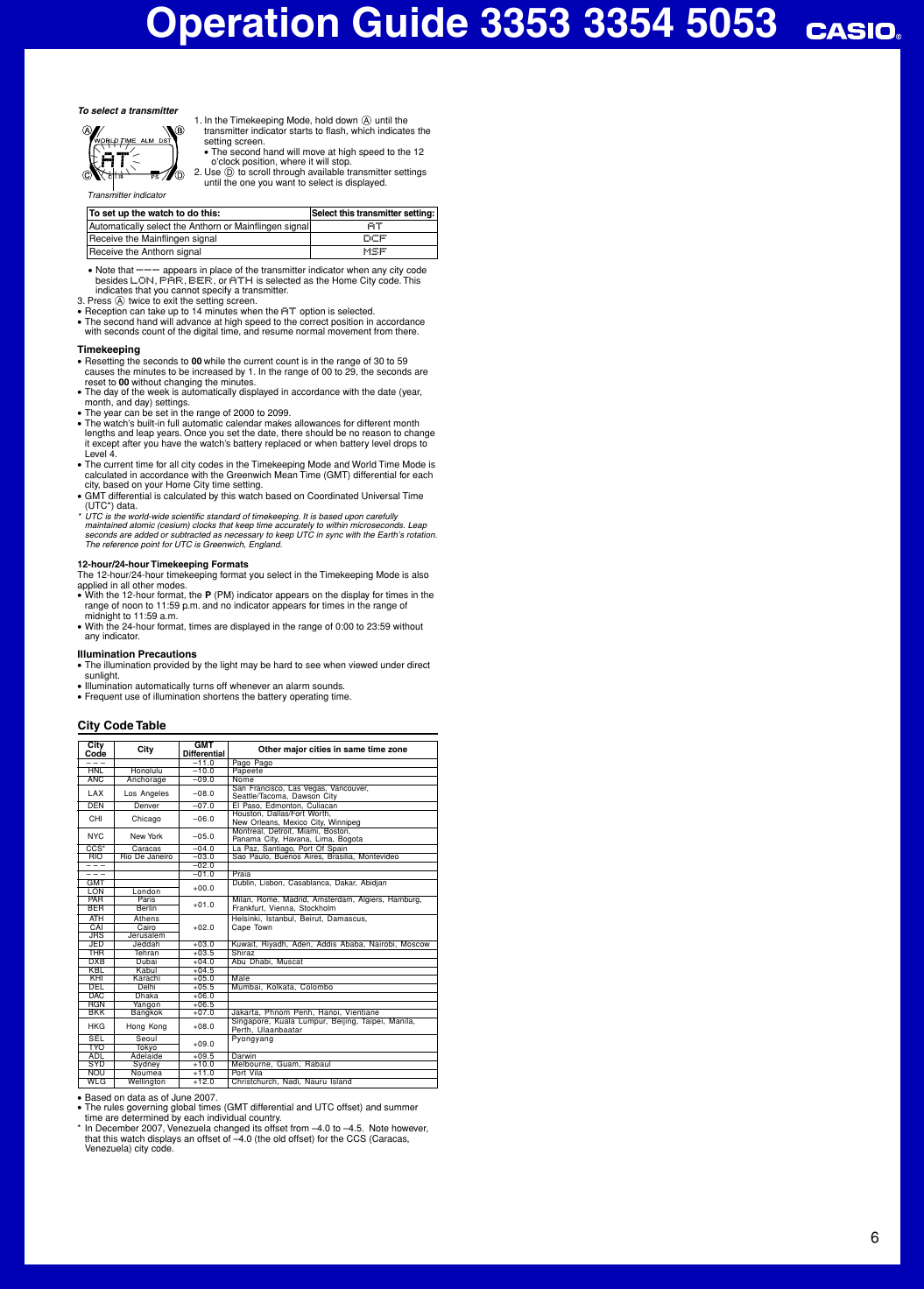 Page 6 of 6 - Casio Casio-3353-Operation-Manual- ManualsLib - Makes It Easy To Find Manuals Online!  Casio-3353-operation-manual