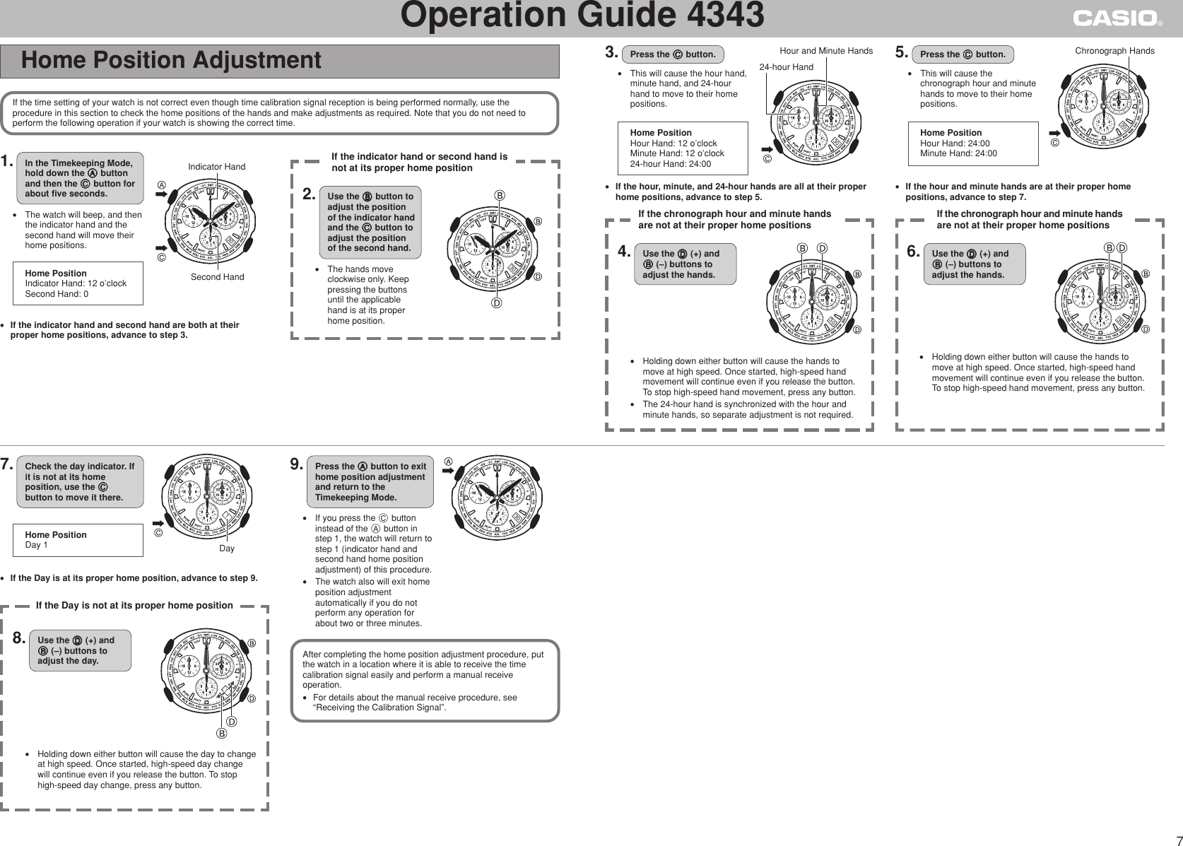 Page 7 of 7 - Casio Casio-4343-Users-Manual- QW-4343  Casio-4343-users-manual
