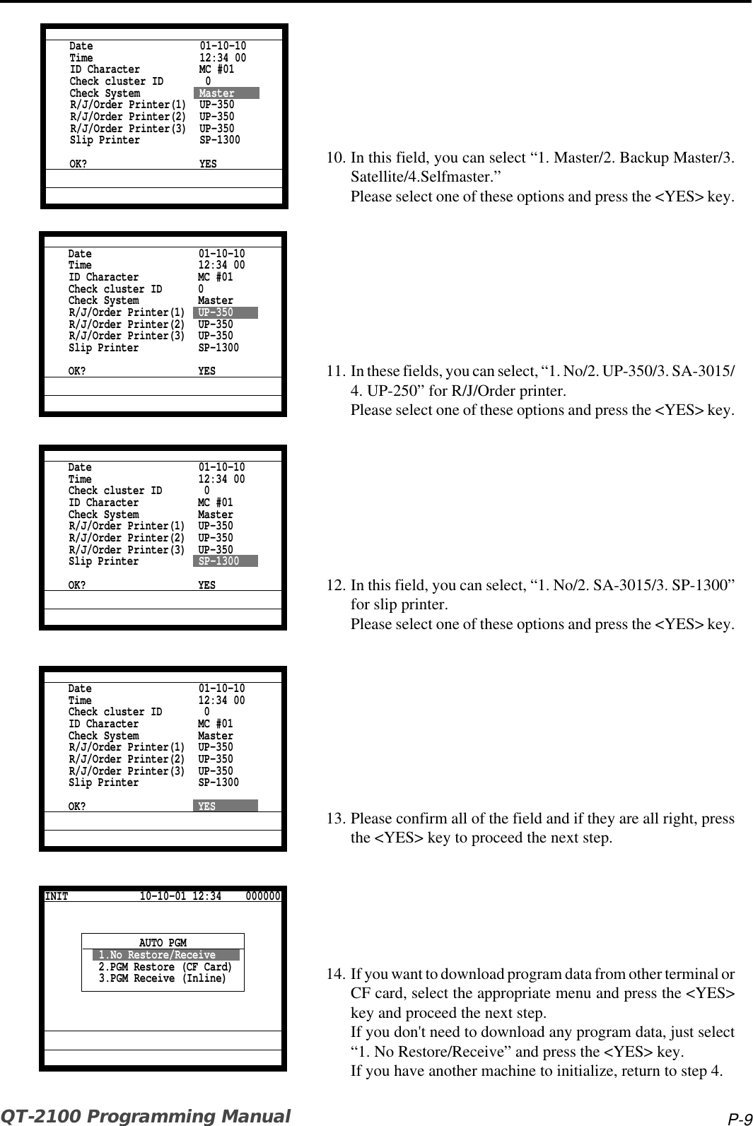 Casio Credit Card Machine Qt 2100 Users Manual Programming