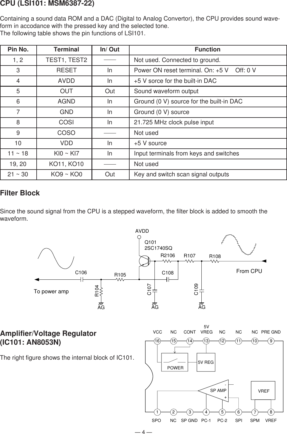 Page 4 of 12 - Casio Casio-Casio-Electronic-Keyboard-M-300-Users-Manual- S/M M-300  Casio-casio-electronic-keyboard-m-300-users-manual