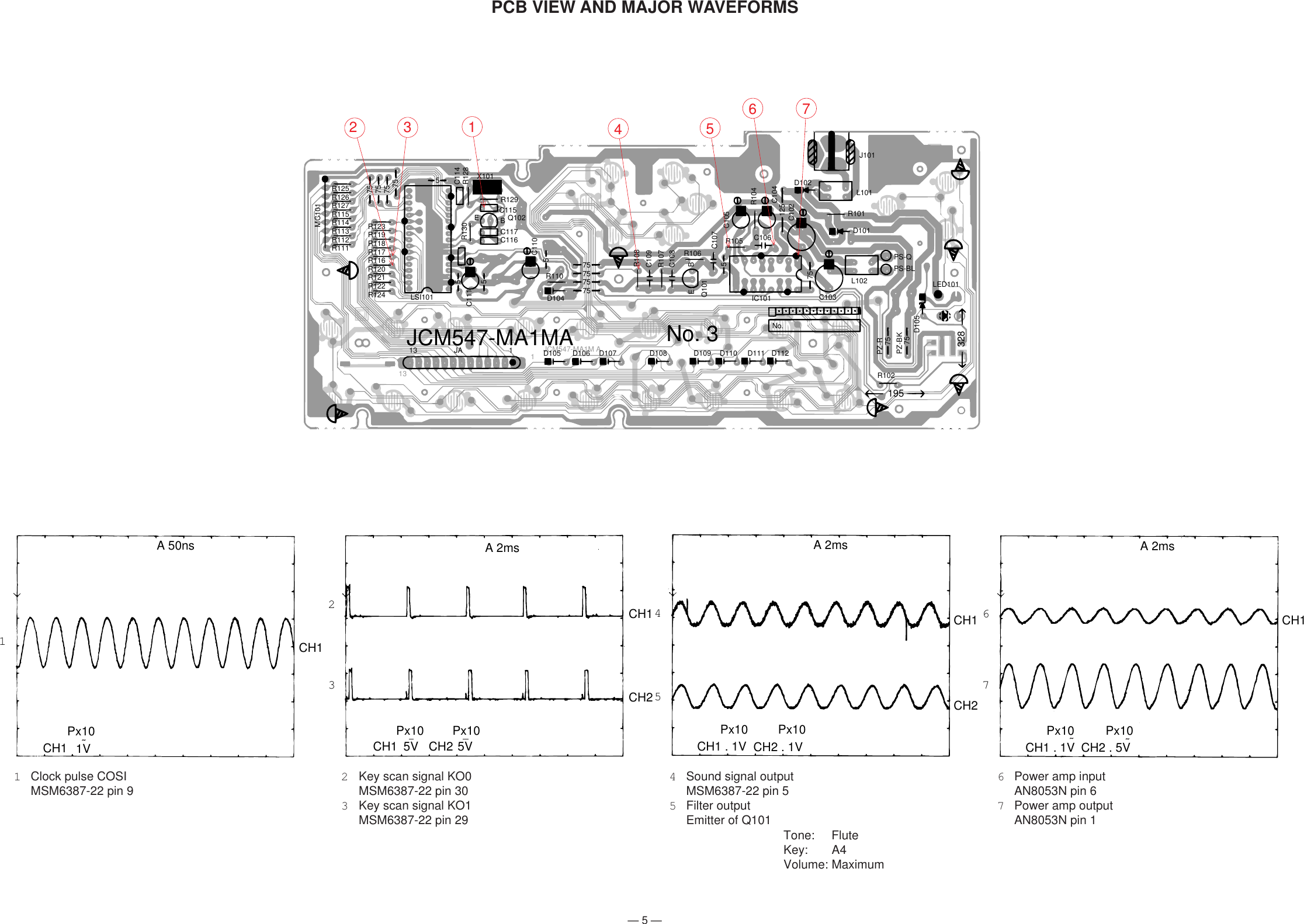 Page 5 of 12 - Casio Casio-Casio-Electronic-Keyboard-M-300-Users-Manual- S/M M-300  Casio-casio-electronic-keyboard-m-300-users-manual