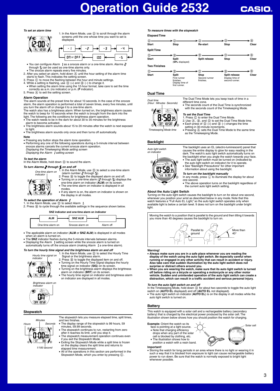 Page 3 of 5 - Casio Casio-Casio-Operation-Guide-2532-Mo0404-Ec-Users-Manual- QW-2532  Casio-casio-operation-guide-2532-mo0404-ec-users-manual