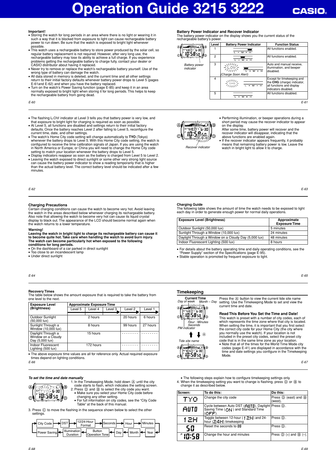 Page 7 of 11 - Casio Casio-Casio-Watch-3215-Users-Manual- QW-3215_3222  Casio-casio-watch-3215-users-manual