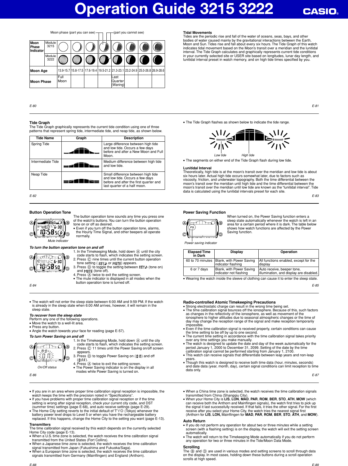 Page 9 of 11 - Casio Casio-Casio-Watch-3215-Users-Manual- QW-3215_3222  Casio-casio-watch-3215-users-manual