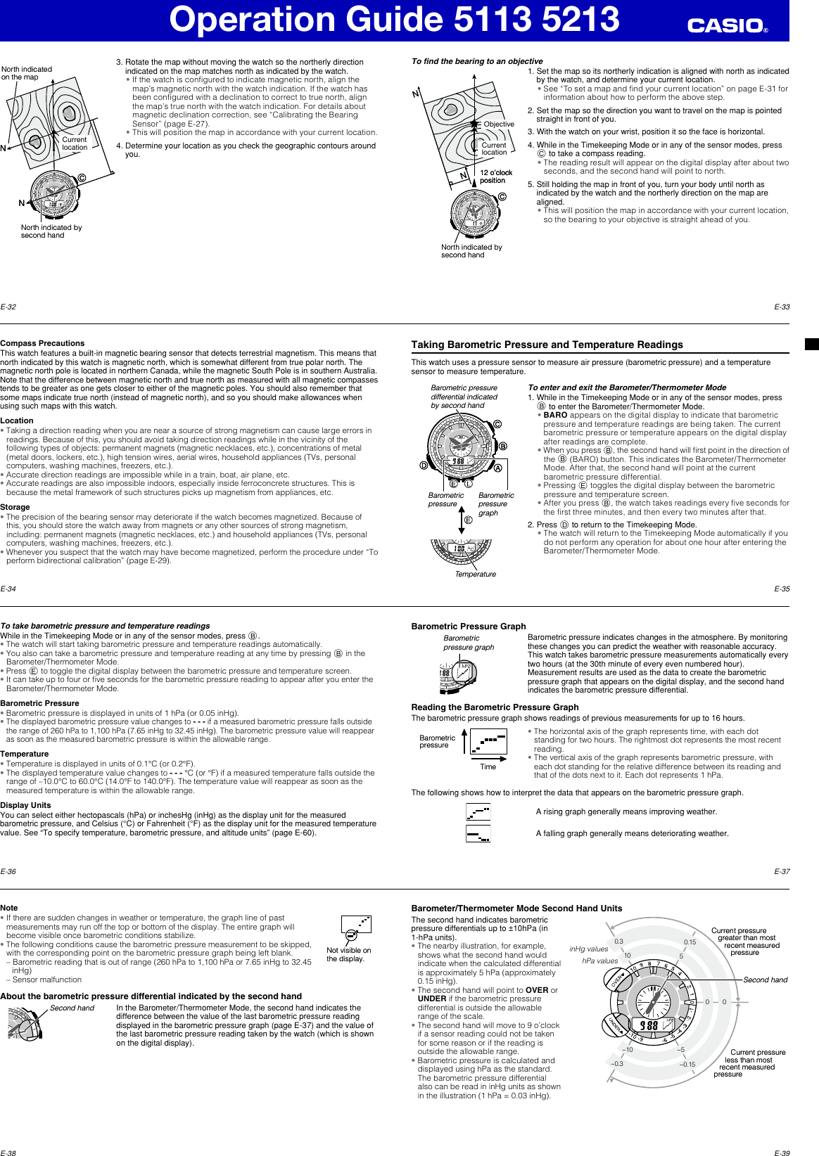 Page 5 of 12 - Casio Casio-Casio-Watch-5213-Users-Manual- QW-5113_5213  Casio-casio-watch-5213-users-manual