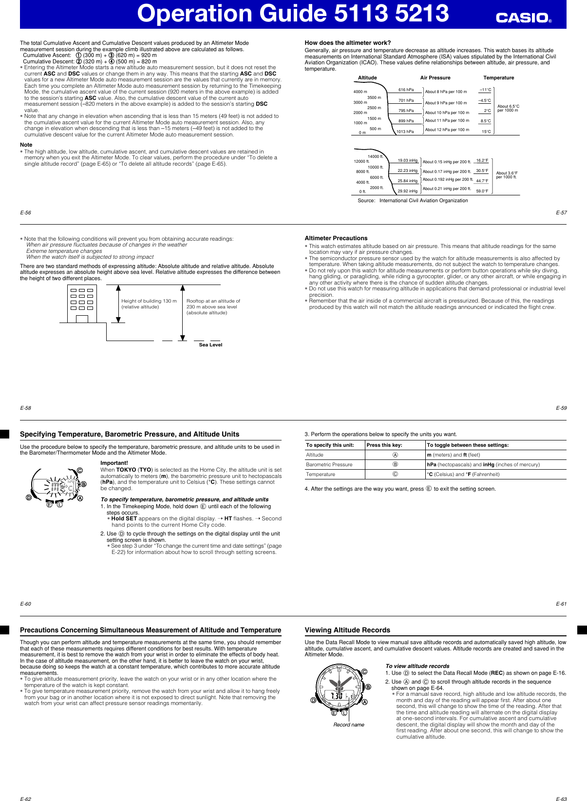 Page 8 of 12 - Casio Casio-Casio-Watch-5213-Users-Manual- QW-5113_5213  Casio-casio-watch-5213-users-manual