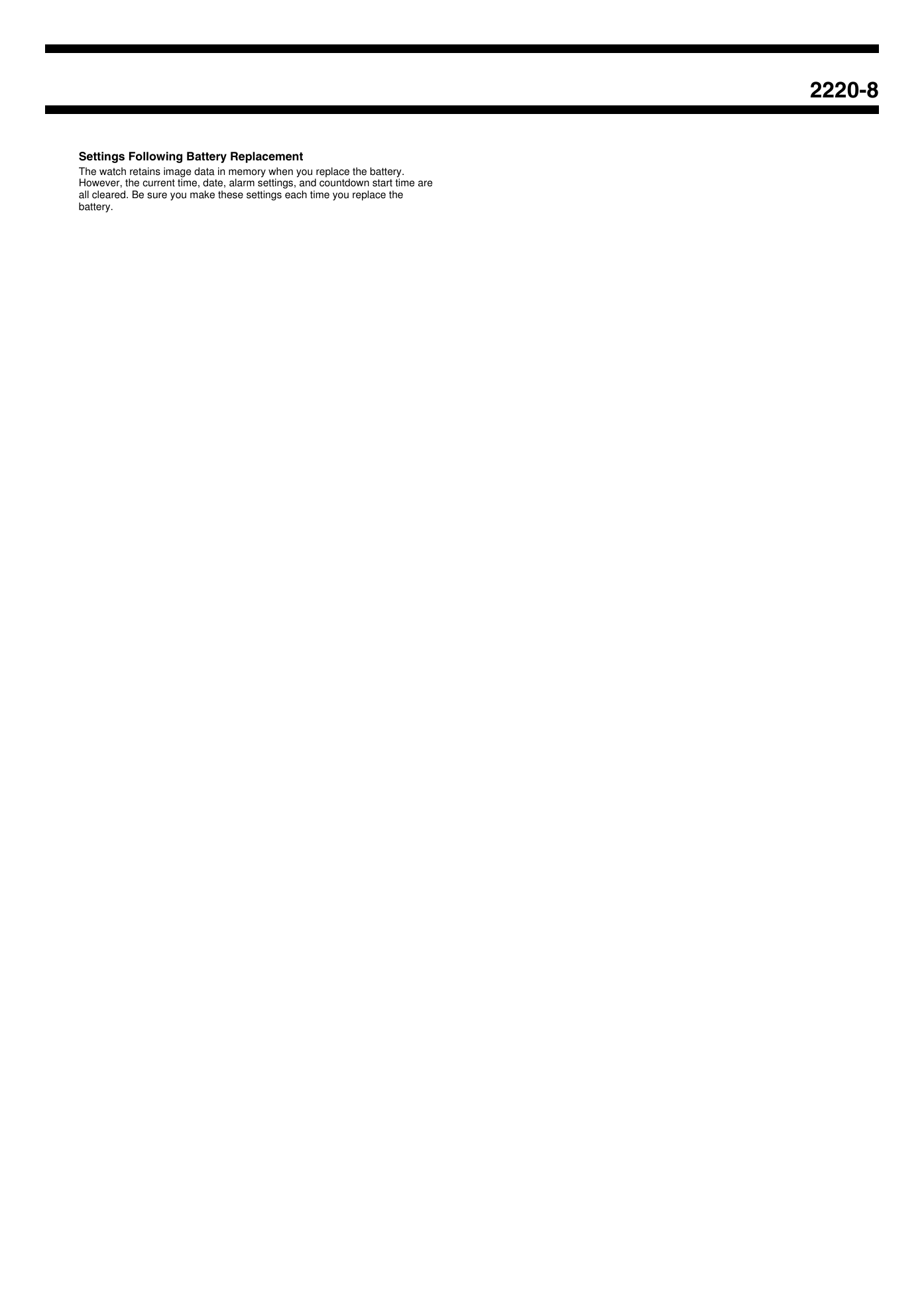 Page 8 of 8 - Casio Casio-Qw-1840-Users-Manual- QW-2220  Casio-qw-1840-users-manual