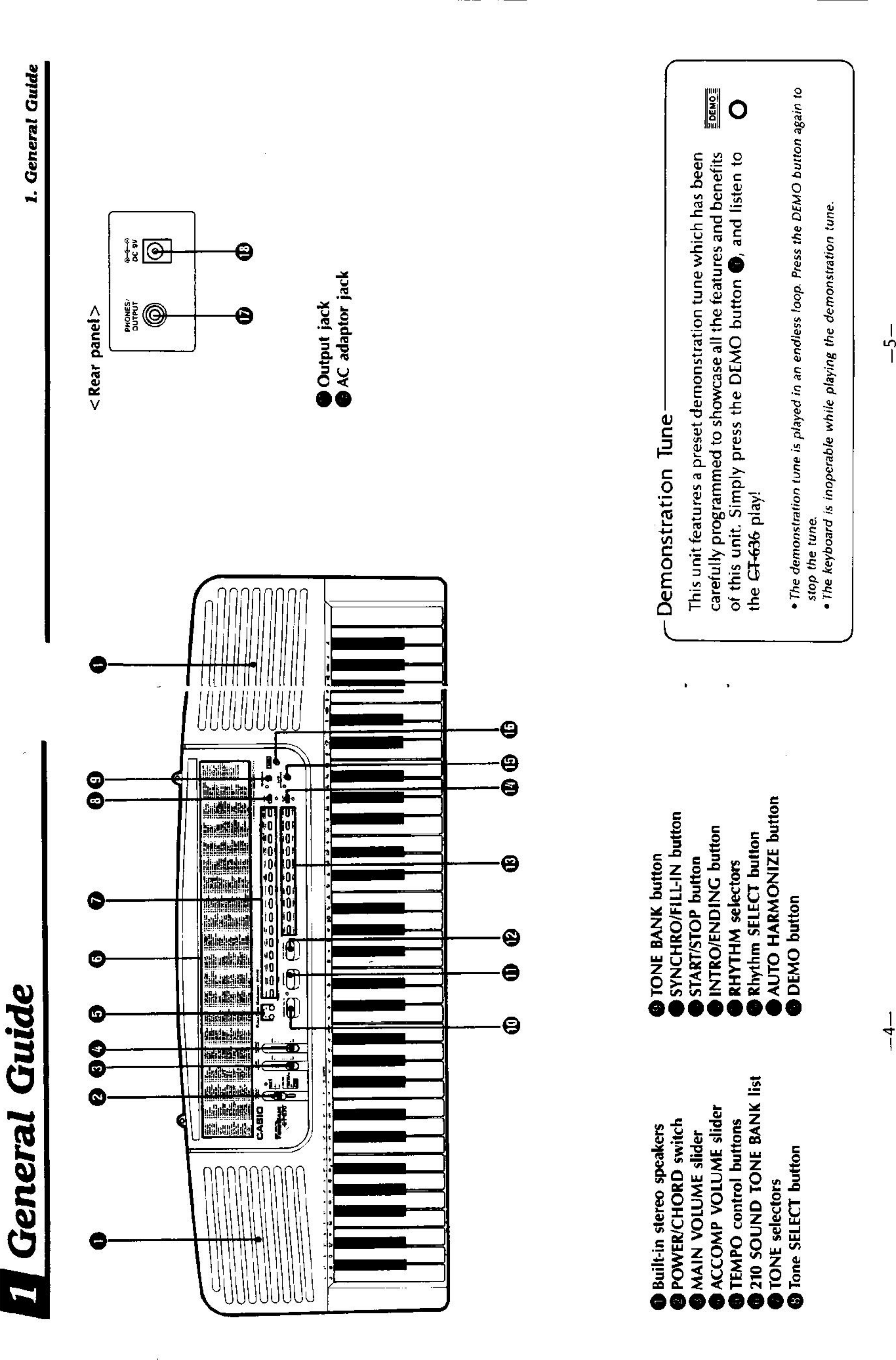 Page 3 of 10 - Casio Casio-Tone-Bank-Ct636-Users-Manual-  Casio-tone-bank-ct636-users-manual